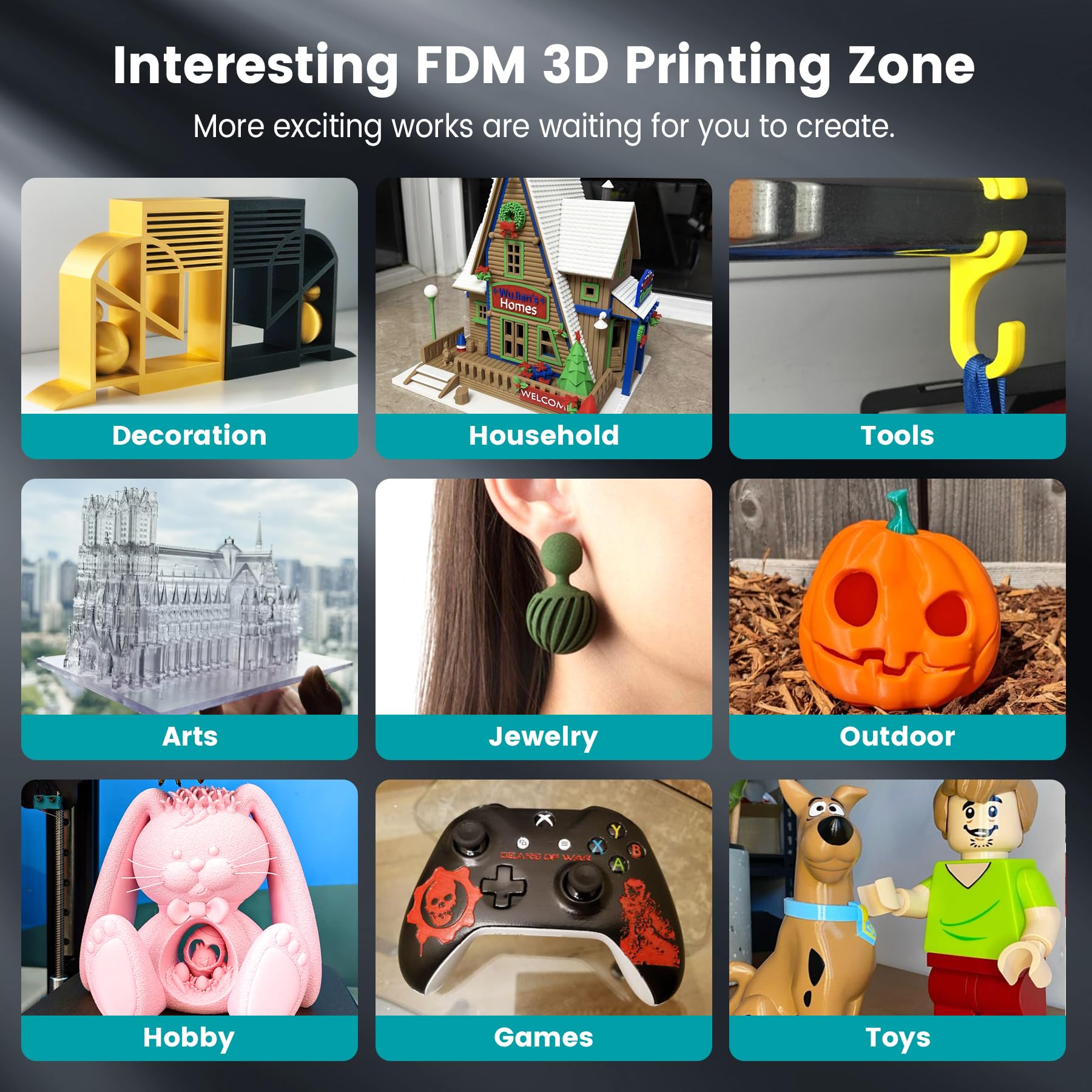 Foto 6 pulgar | Filamento Para Impresora 3d Sunlu Pla De 1,75 Mm, 4 Kg, Multicolor, Paquete De 4 - Venta Internacional.