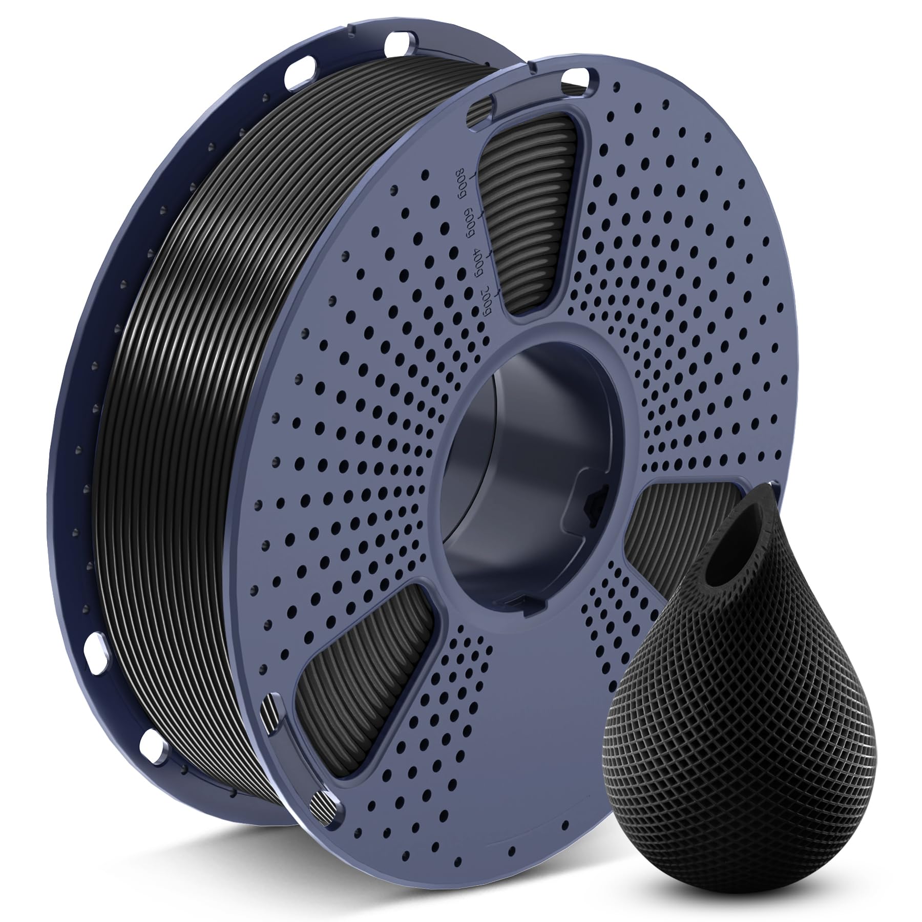 Filamento Para Impresora 3d Sunlu Petg 1.75 Mm ± 0.02 Mm 1 Kg (negro) - Venta Internacional.