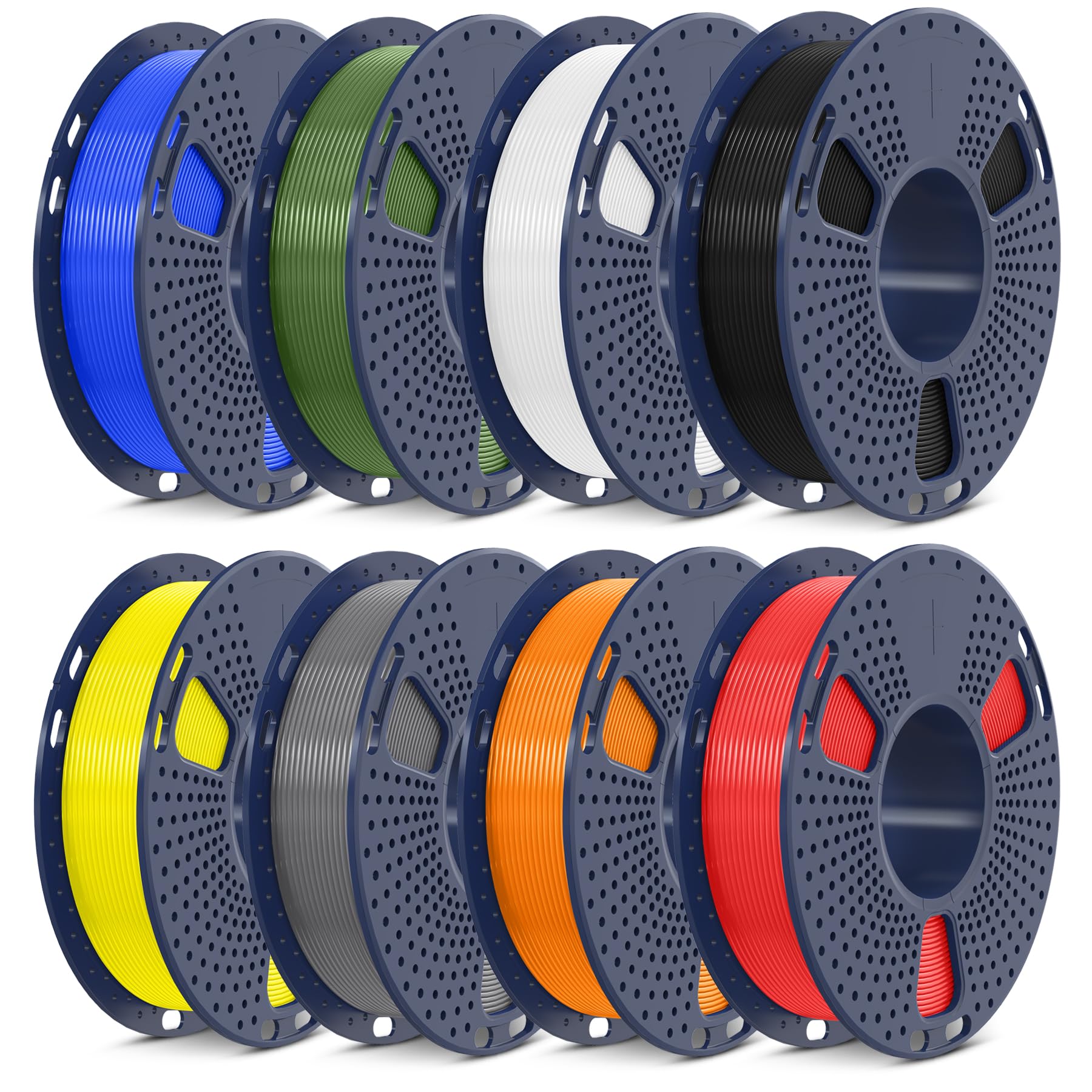 Foto 2 pulgar | Filamento Para Impresora 3d Sunlu Pla+2.0 De 1,75 Mm, Paquete De 8 Unidades, 2 Kg - Venta Internacional.