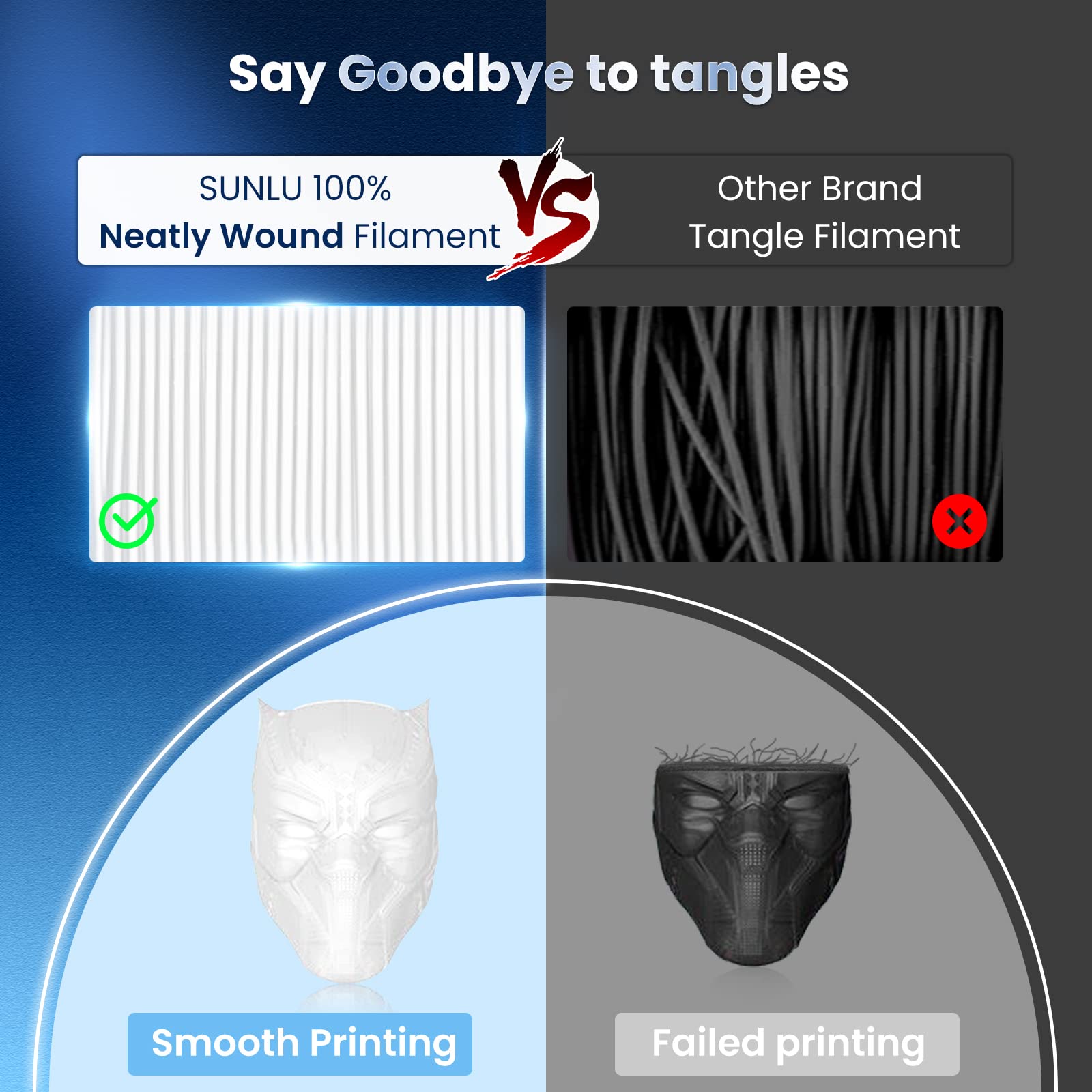 Foto 5 pulgar | Filamento Para Impresora 3d Sunlu Pla Plus De 1,75 Mm, Bobina De 1 Kg, Blanco - Venta Internacional.