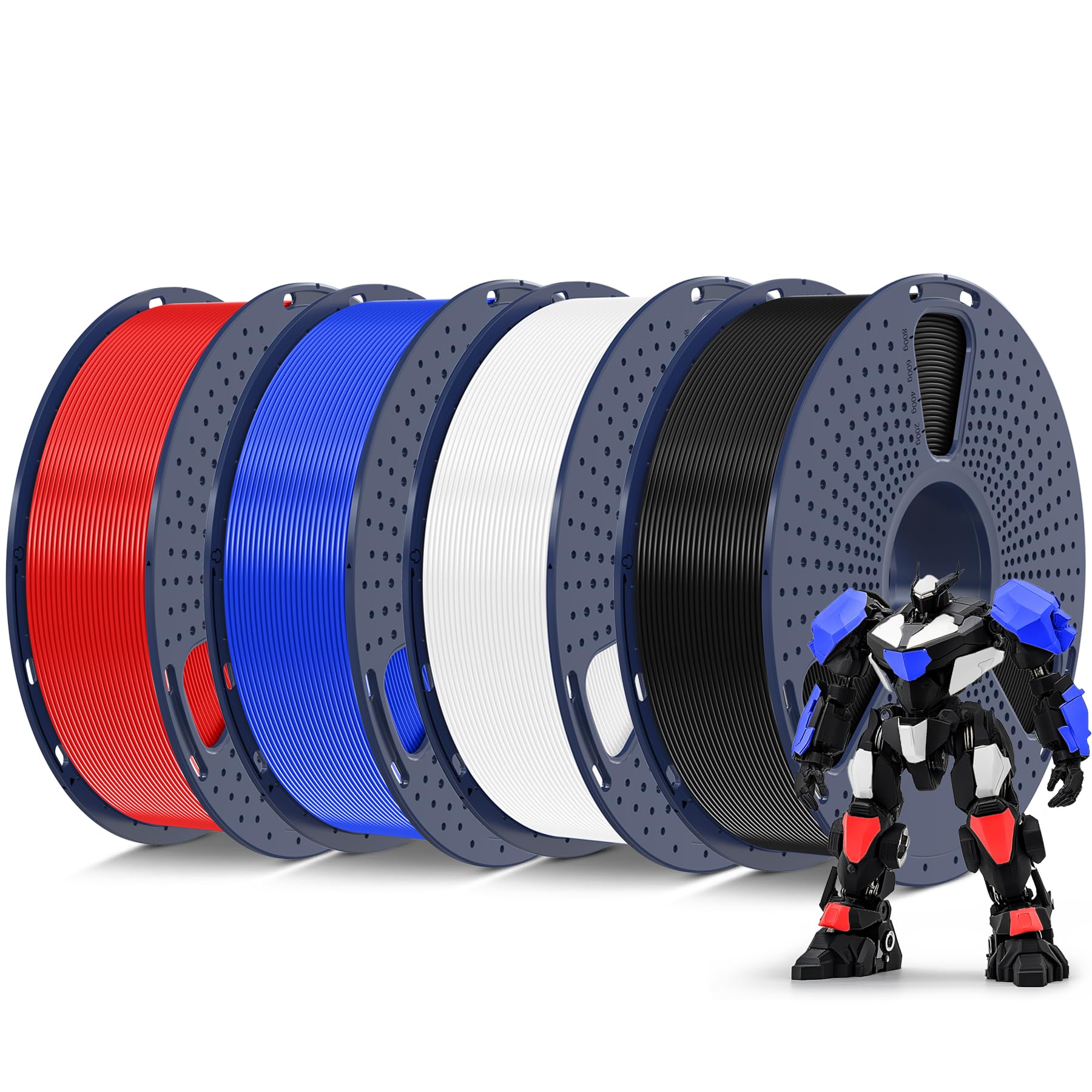 Foto 1 | Filamento Para Impresora 3d Sunlu Petg De 1,75 Mm, Paquete De 4 Kg (4 X 1 Kg) - Venta Internacional.