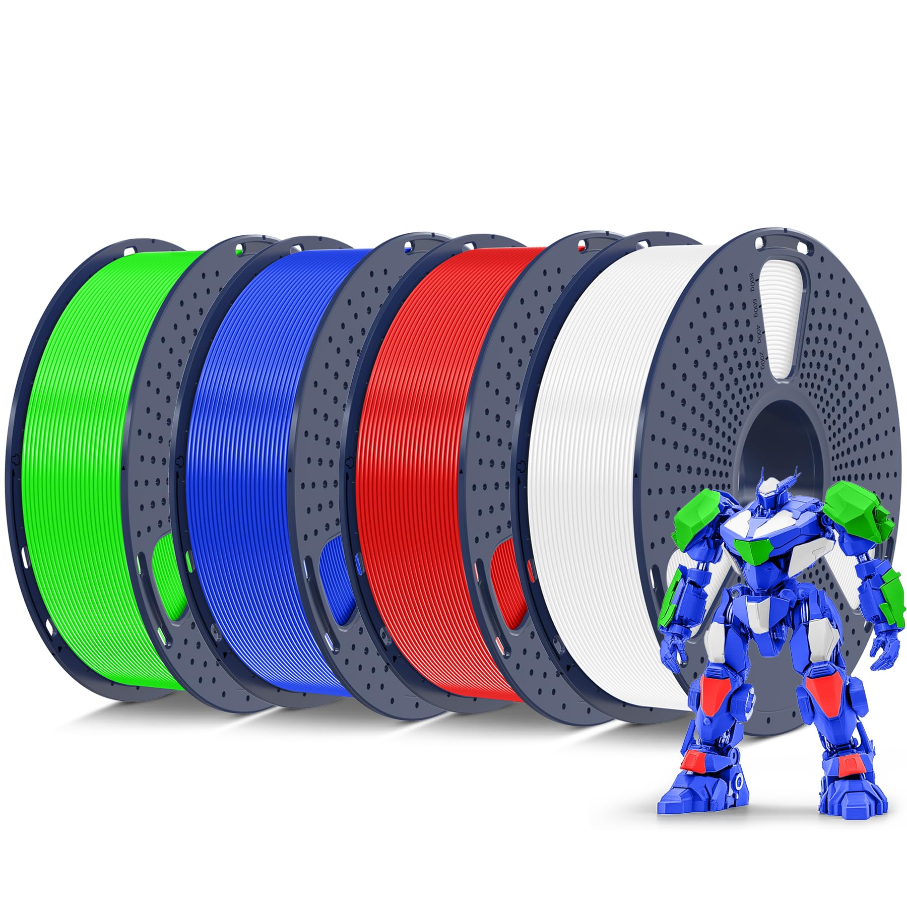 Filamento Para Impresora 3d Sunlu Petg De 1,75 Mm, Paquete De 4 Kg (4 X 1 Kg) - Venta Internacional.