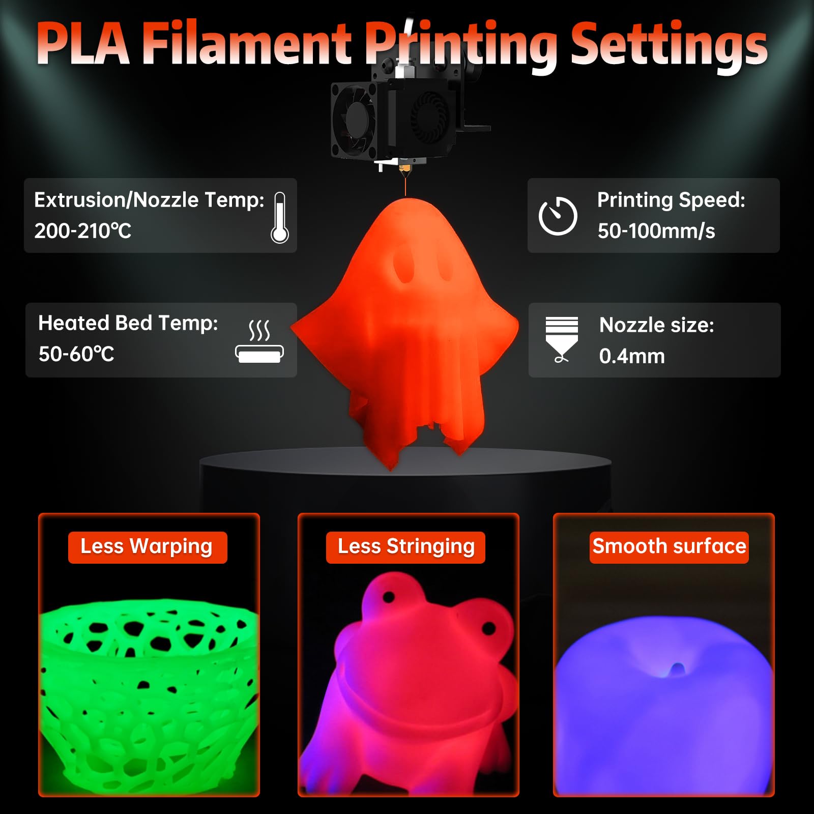 Foto 5 pulgar | Filamento Para Impresora 3d Sunlu Que Brilla En La Oscuridad, Pla, 1,75 Mm, 1 Kg - Venta Internacional.