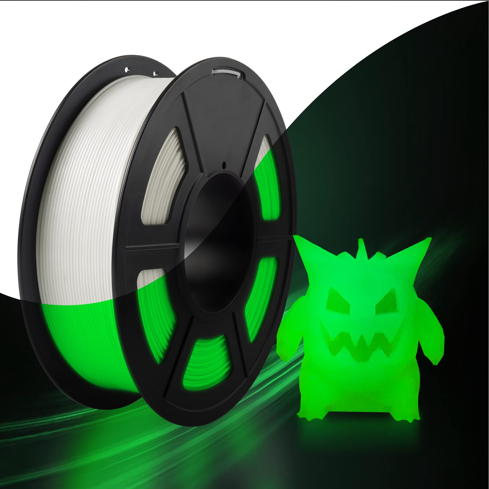 Foto 1 | Filamento Para Impresora 3d Sunlu Que Brilla En La Oscuridad, Pla, 1,75 Mm, 1 Kg - Venta Internacional.