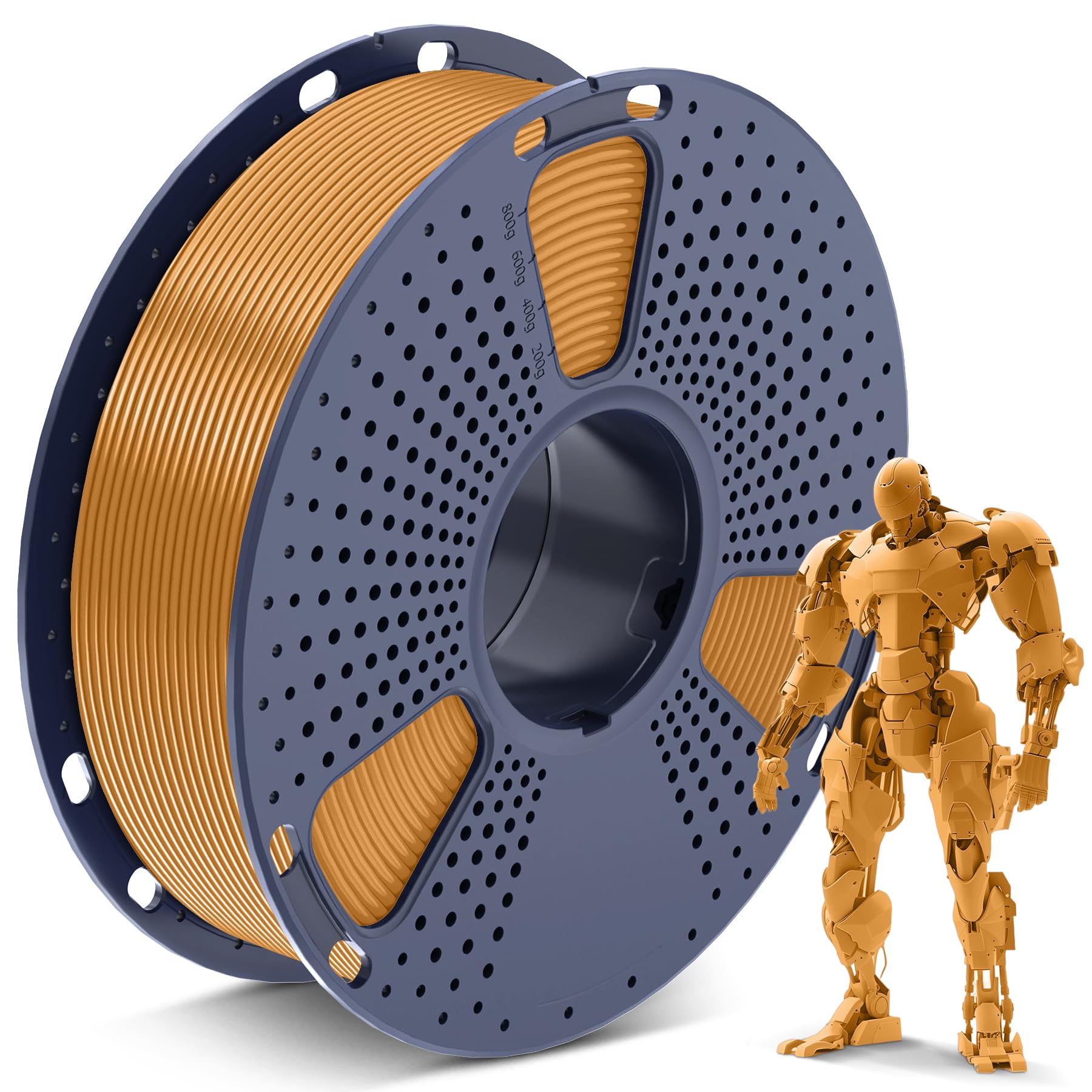 Filamento Para Impresora 3d Sunlu Pla De 1,75 Mm, Bobina De 1 Kg, Café - Venta Internacional.
