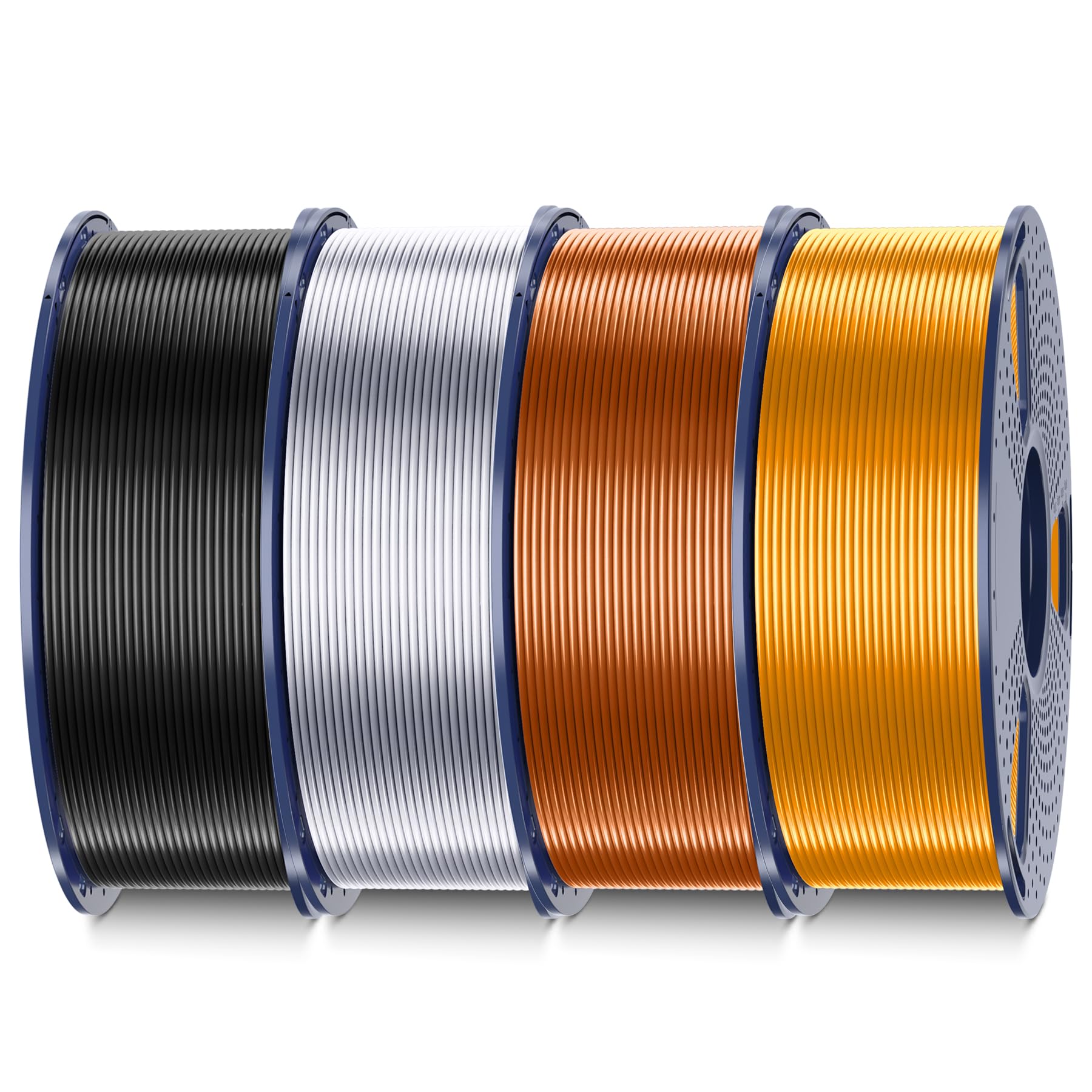 Filamento Para Impresora 3d Sunlu Silk Pla Plus, Paquete De 4 Kg, 1,75 Mm - Venta Internacional.