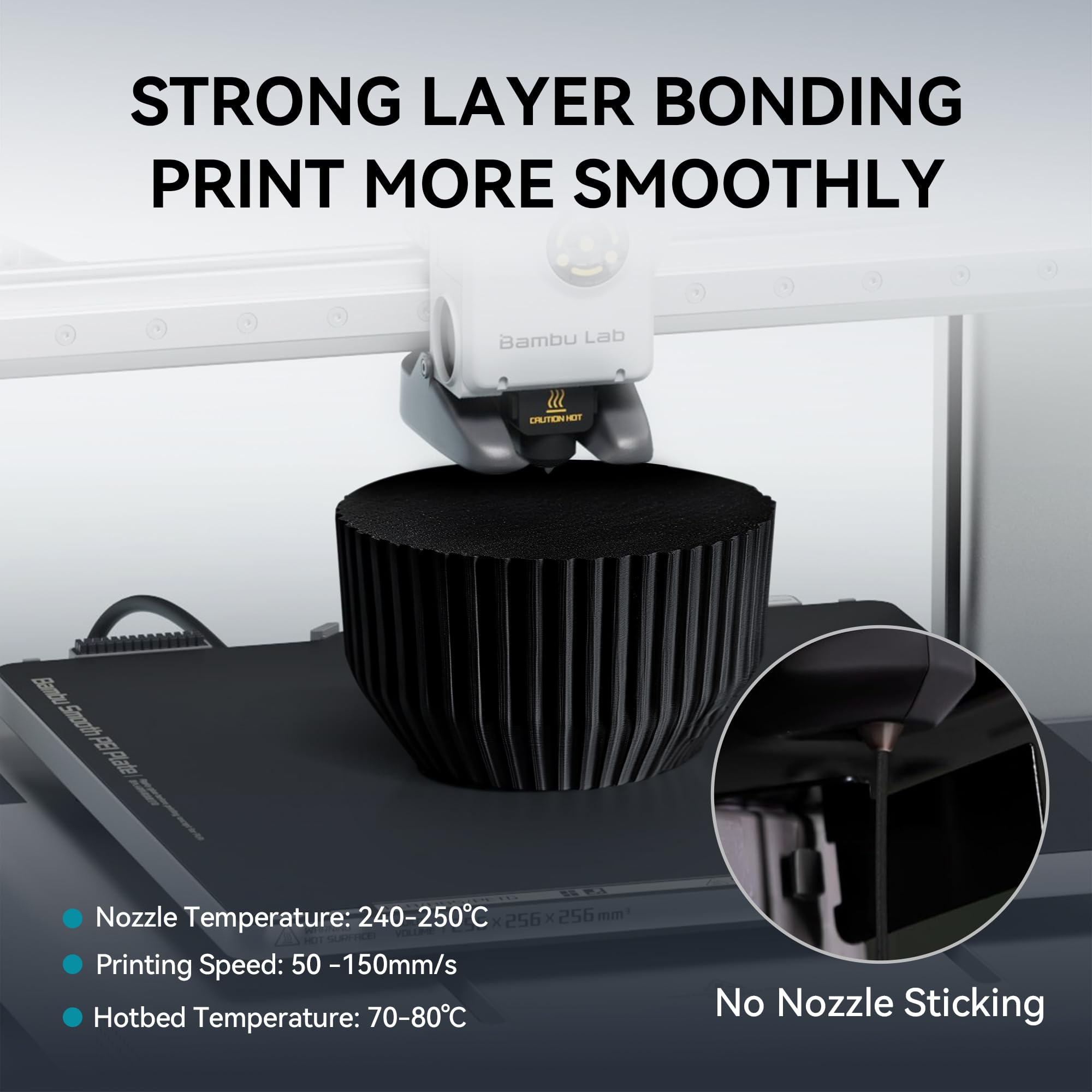 Foto 7 pulgar | Filamento Para Impresora 3d Sunlu Petg-cf De Fibra De Carbono 1,75 Mm 1 Kg - Venta Internacional.