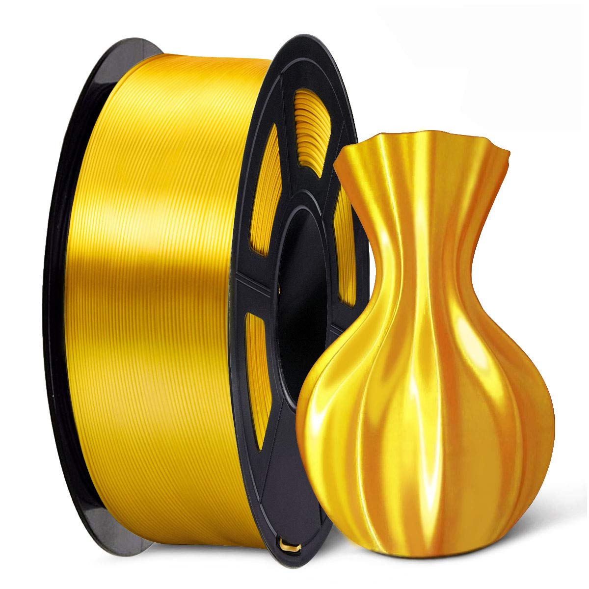 Filamento Para Impresora 3d Sunlu Silk Pla, Bobina De 1,75 Mm Y 1 Kg - Venta Internacional.