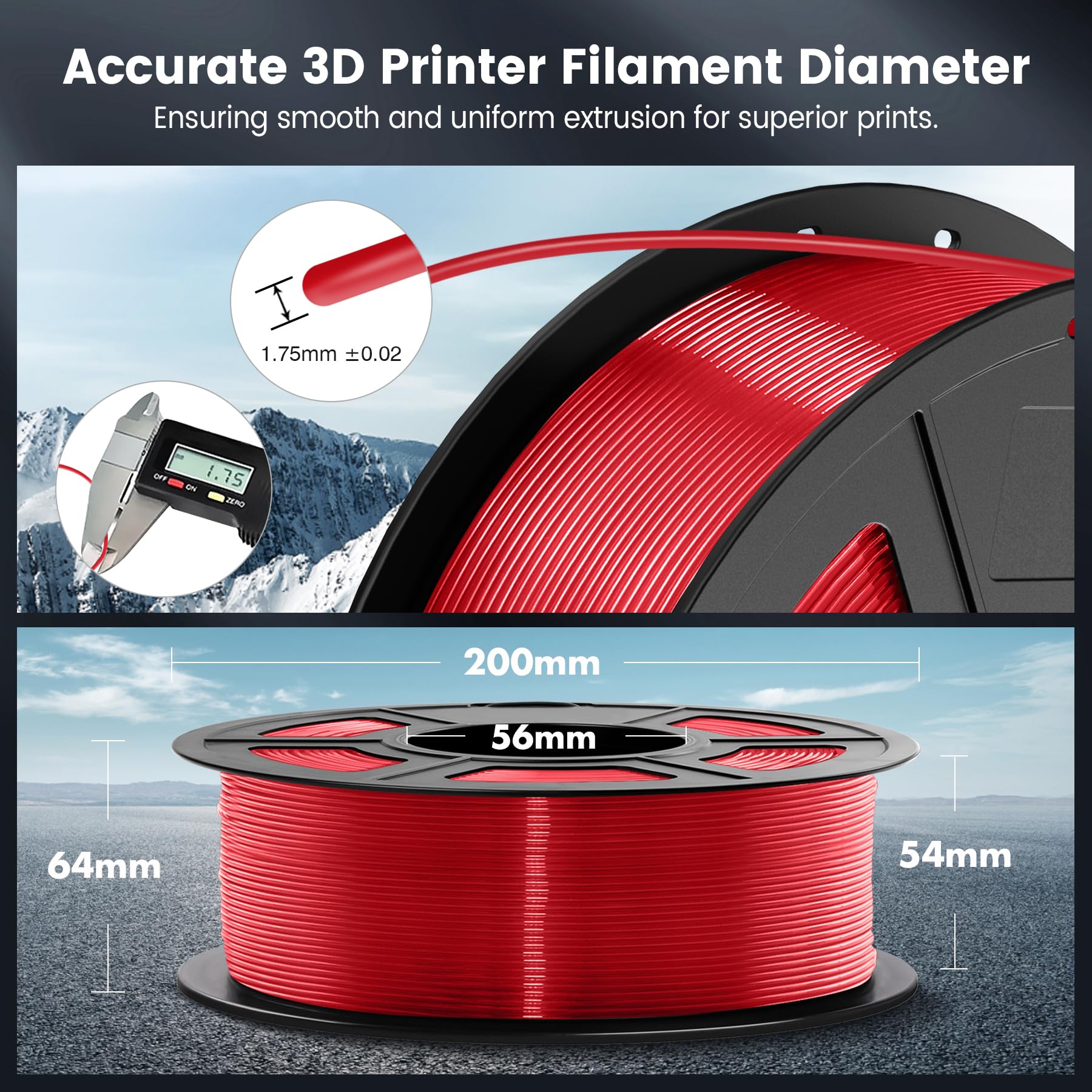 Foto 5 | Filamento Para Impresora 3d Sunlu Pla, 1,75 Mm, Bobina De 1 Kg - Venta Internacional.