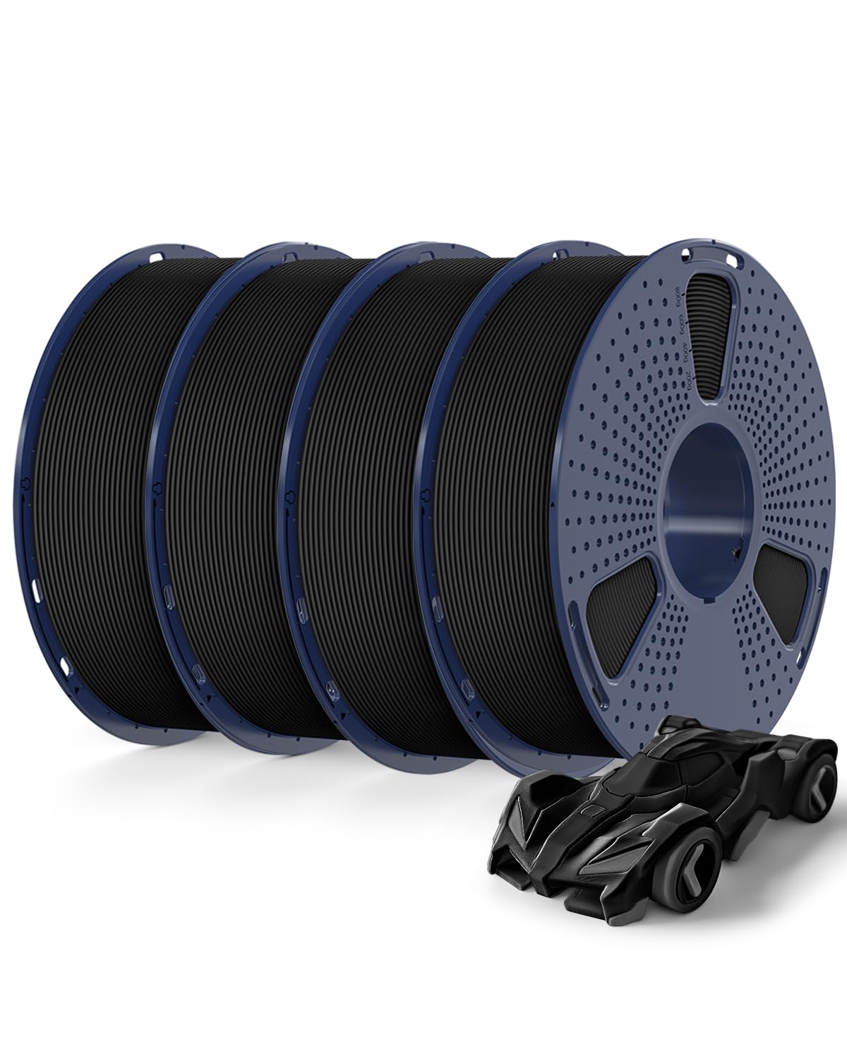 Foto 1 | Filamento para Impresora 3D Sunlu Negra 1.75 mm-Venta Internacional