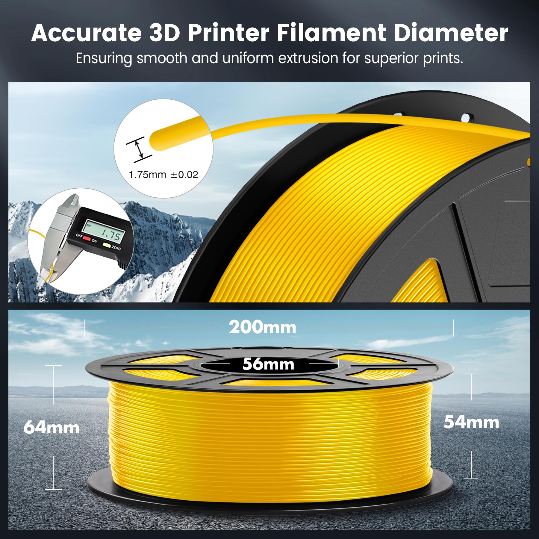 Foto 6 pulgar | Filamento para Impresora 3D Sunlu Pla 1.75 mm Dorada 1 kg - Venta Internacional