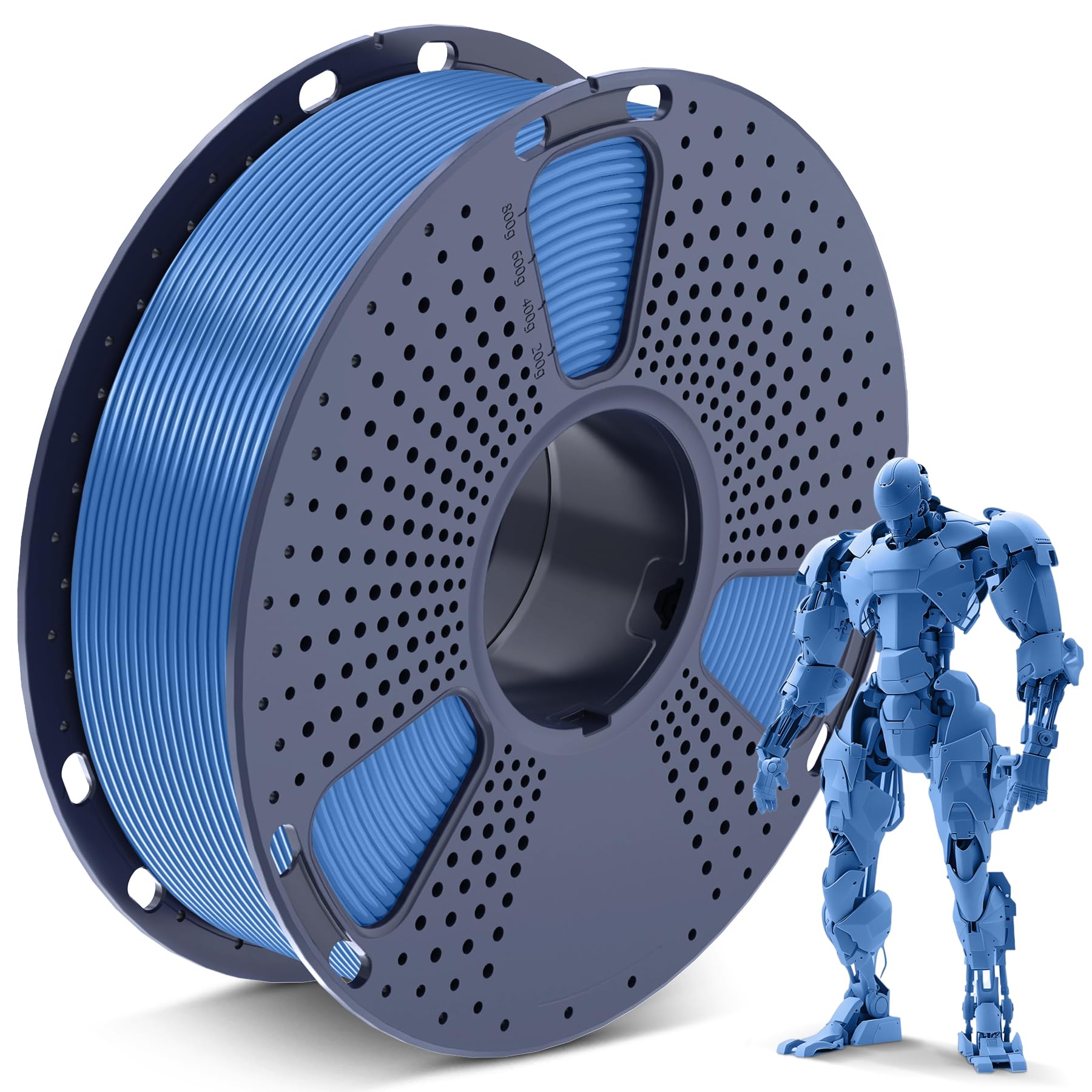 Foto 1 | Filamento para Impresora 3D Sunlu Pla de 1.75 mm 1 kg Azul - Venta Internacional