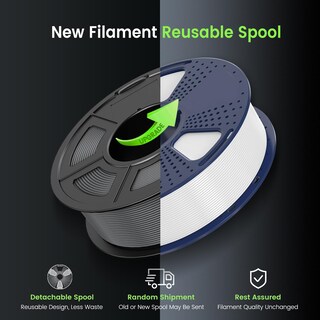 Foto 7 | Filamento de Impresora 3D Sunlu Azul 1.75 mm-Venta Internacional