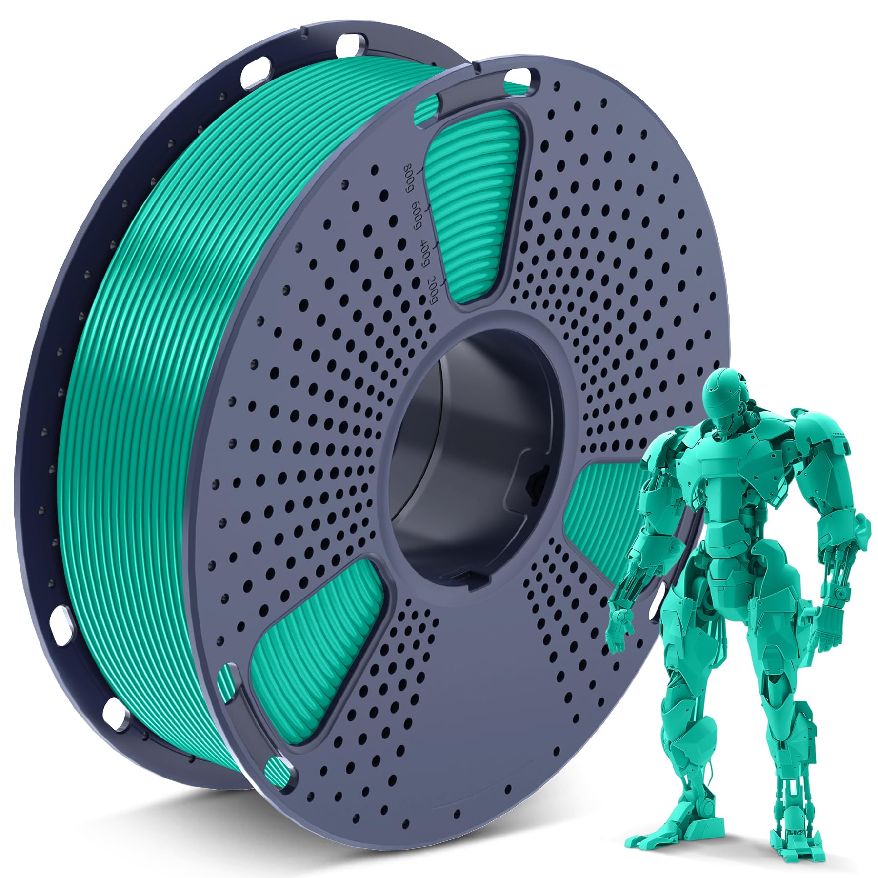 Foto 2 pulgar | Filamento Para Impresora 3d Sunlu Pla De 1,75 Mm, Bobina De 1 Kg, Verde Hierba - Venta Internacional.