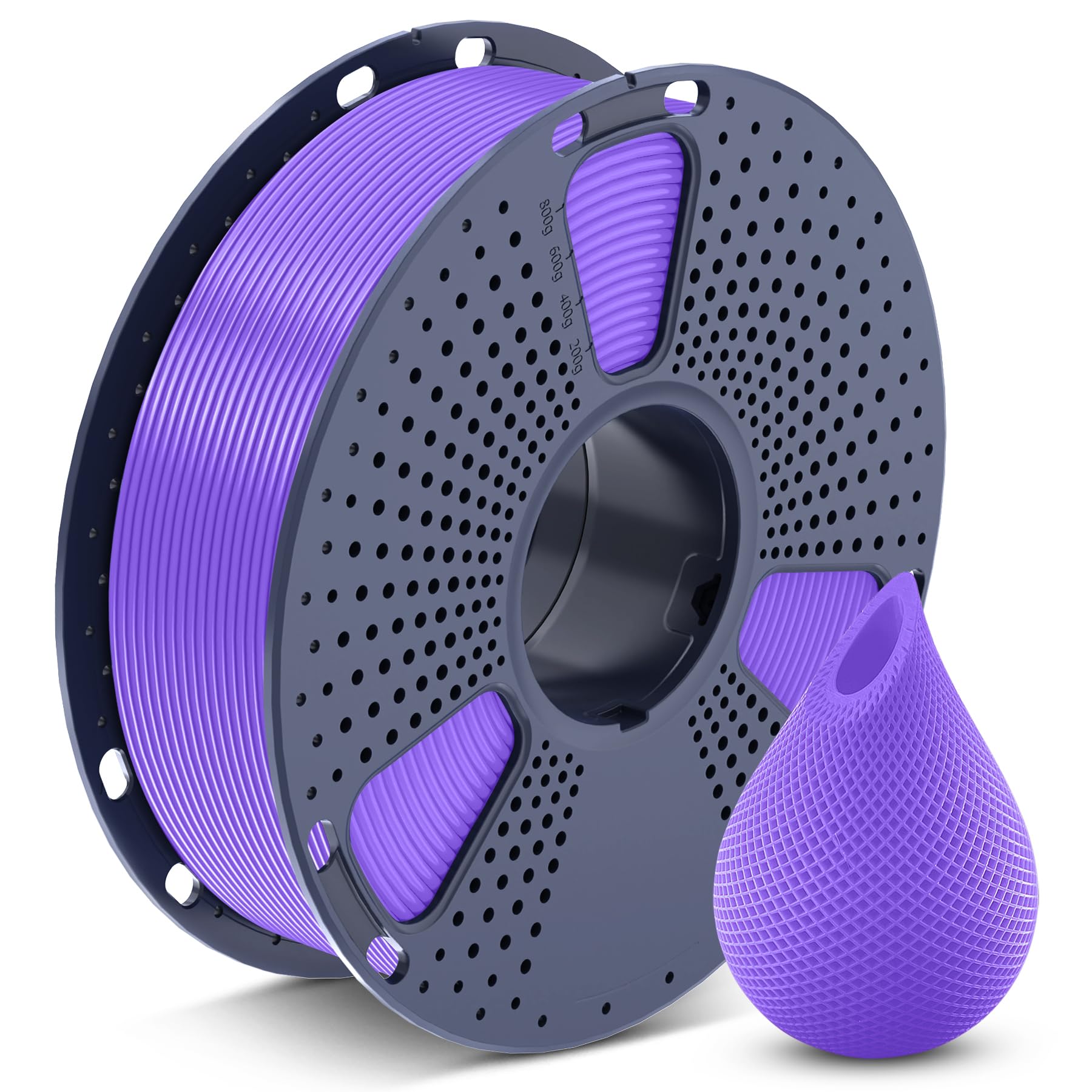 Foto 1 | Filamento Para Impresora 3d Sunlu Petg De 1,75 Mm ± 0,02 Mm, 1 Kg, Color Morado - Venta Internacional.