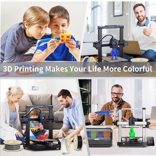 Foto 7 | Filamento Para Impresora 3d Anycubic Rfid Pla, 1,75 Mm, 1 Kg, Morado - Venta Internacional.