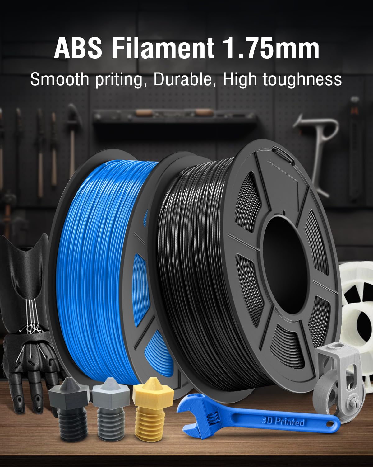 Foto 6 pulgar | Filamento Para Impresora 3d Sunlu Abs 1,75 Mm 0,9 Kg Naranja - Venta Internacional.