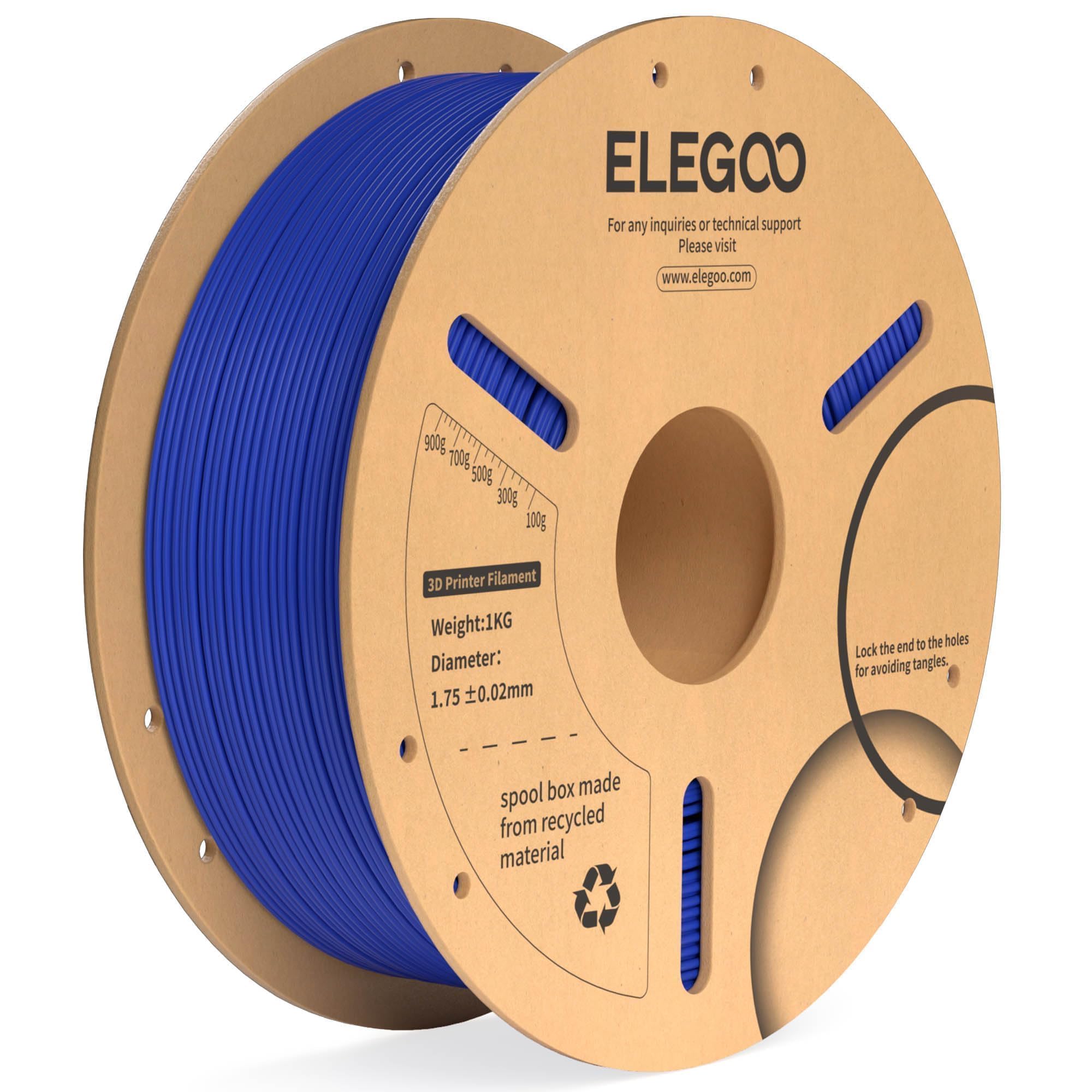 Foto 2 pulgar | Filamento Para Impresora 3d Elegoo Pla Plus, 1,75 Mm, Azul Oscuro, 1 Kg - Venta Internacional.