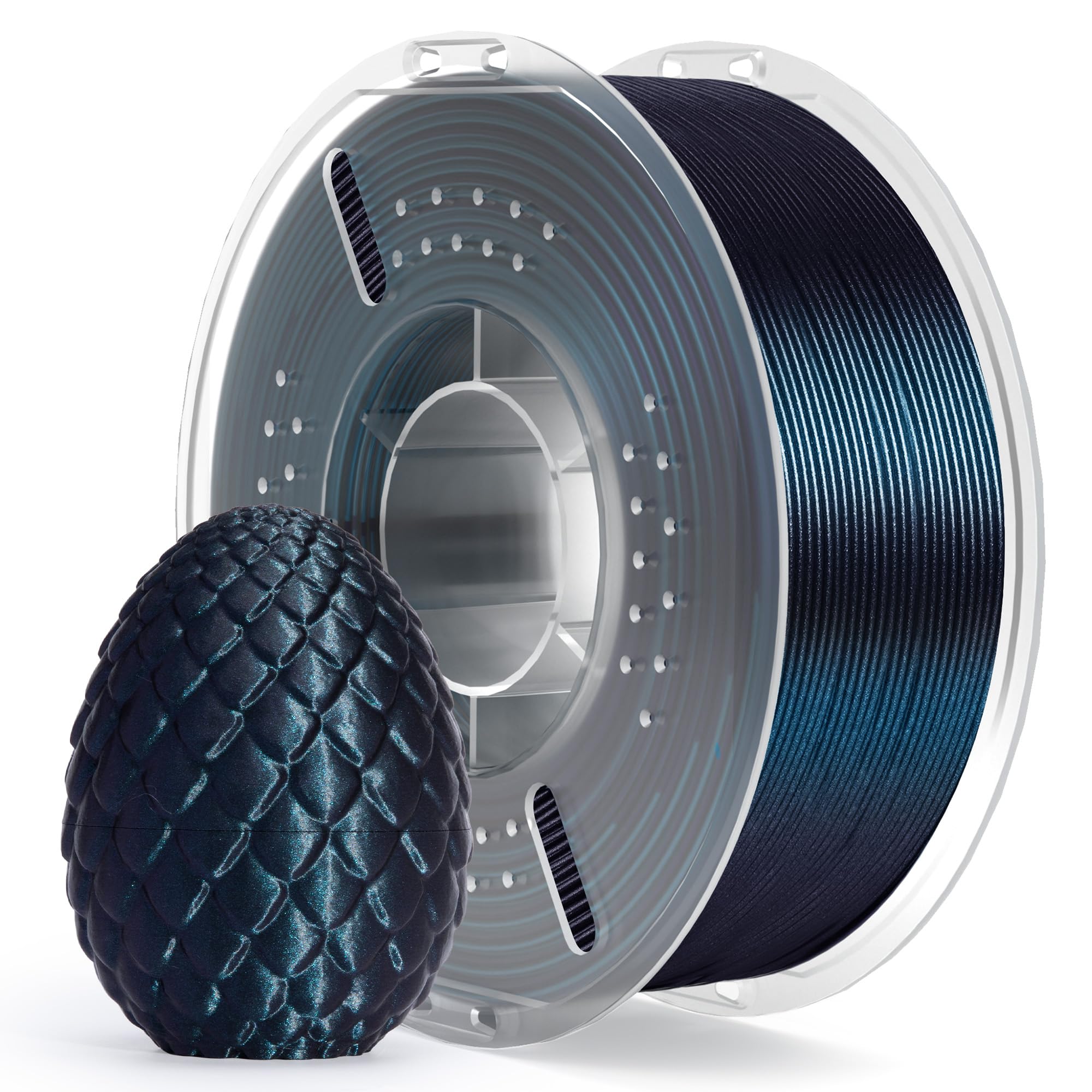 Foto 1 | Filamento Para Impresora 3d Elegoo Pla De 1,75 Mm Galaxy Black, 1 Kg - Venta Internacional.