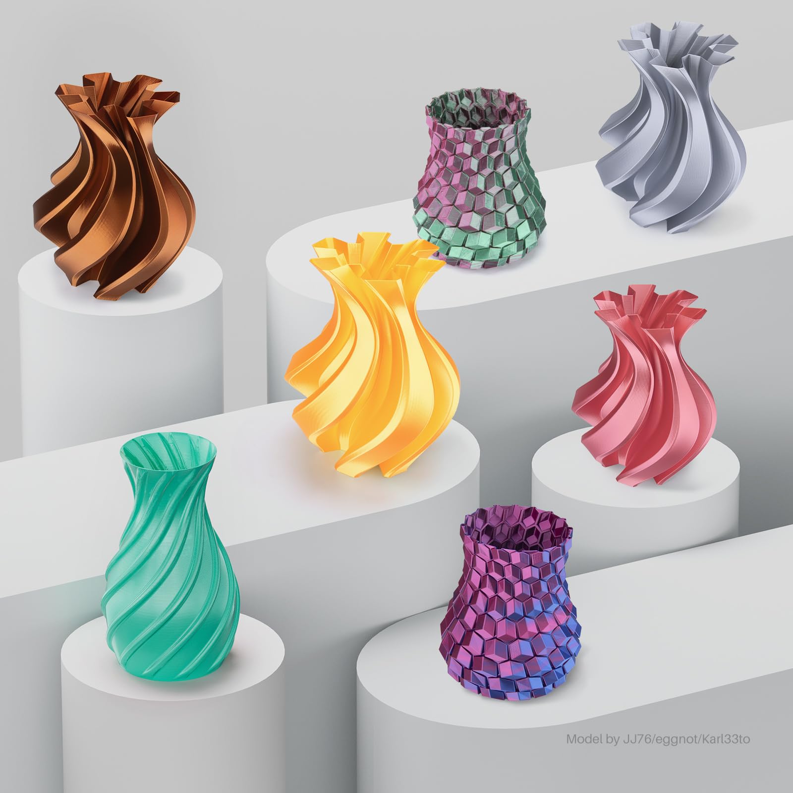 Foto 8 pulgar | Filamento Para Impresora 3d Elegoo Silk Pla, 1,75 Mm, Blanco, 1 Kg - Venta Internacional.