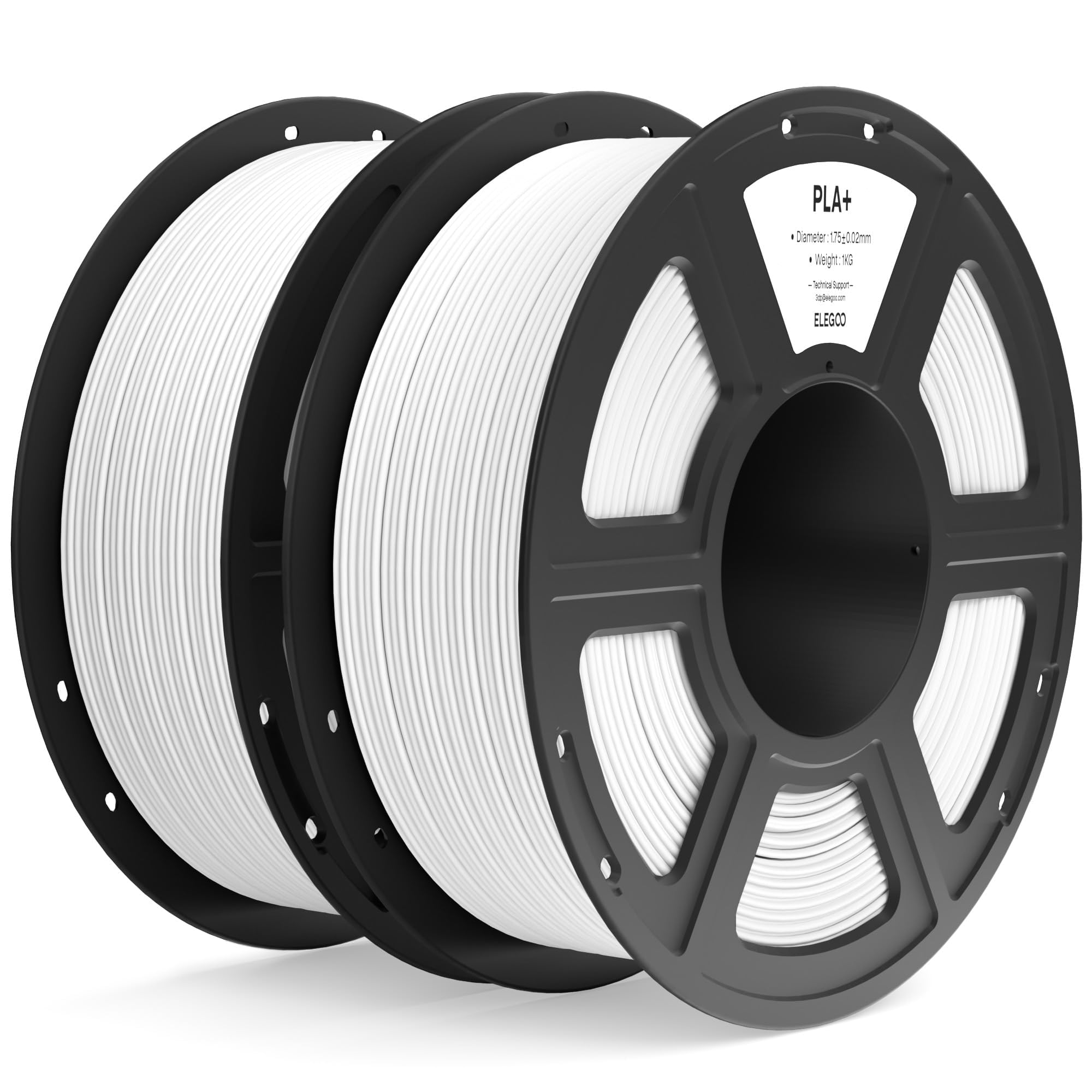 Foto 1 | Filamento Para Impresora 3d Elegoo Pla+, 1,75 Mm, Blanco, 2 Kg - Venta Internacional.
