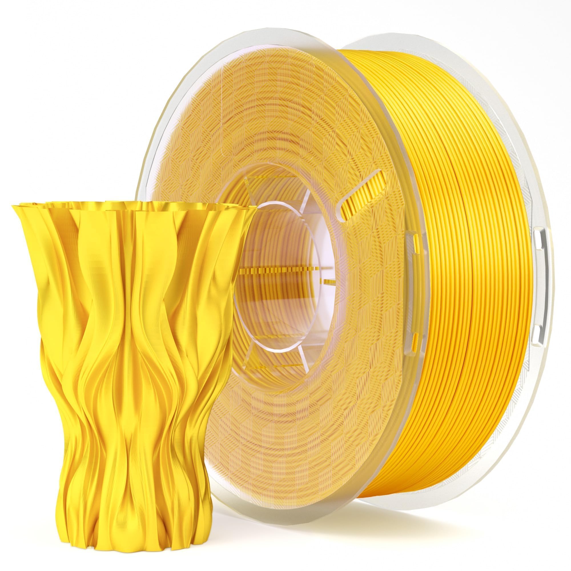 Foto 2 pulgar | Filamento Para Impresora 3d Elegoo Silk Pla, 1,75 Mm, Dorado Brillante, 1 Kg - Venta Internacional.