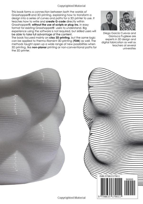 Foto 4 pulgar | Advanced 3d Printing With Grasshopper : Clay And Fdm - Venta Internacional.