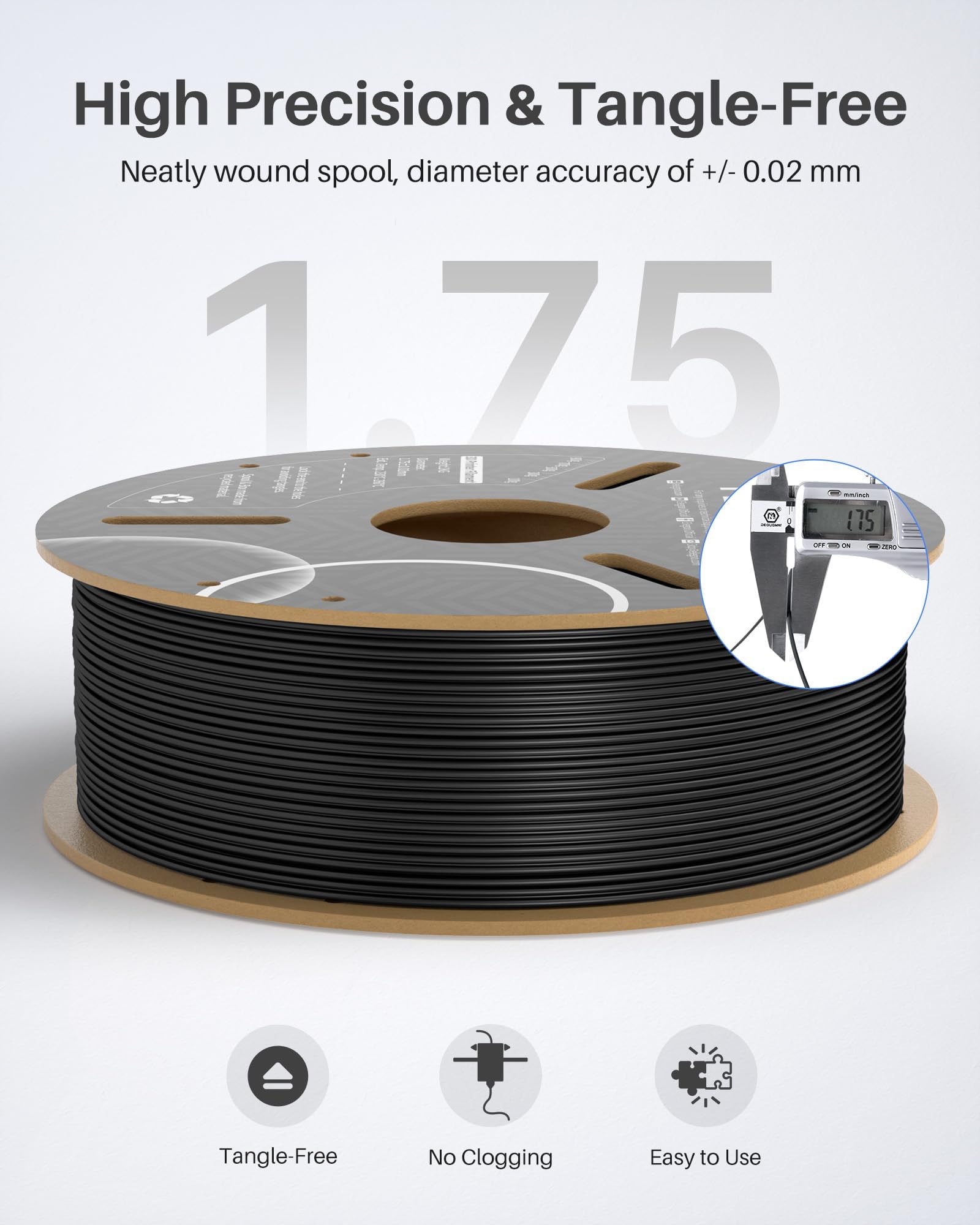 Foto 4 | Paquete De Filamento Para Impresora 3d Elegoo Petg Pro De 1,75 Mm Y 4 Kg - Venta Internacional.