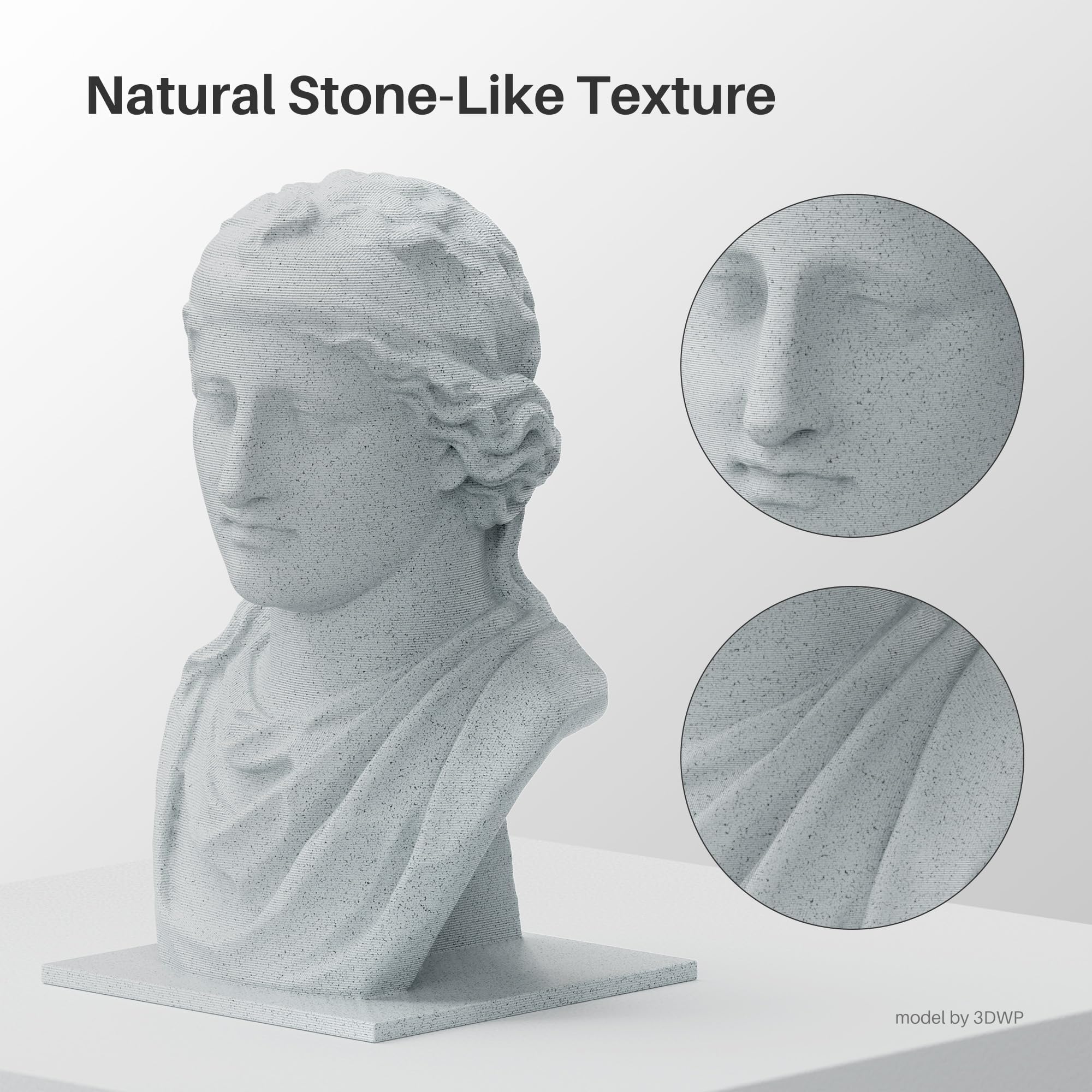 Foto 2 | Filamento Para Impresora 3d Elegoo Pla Marble 1.75 Mm 1 Kg - Venta Internacional.