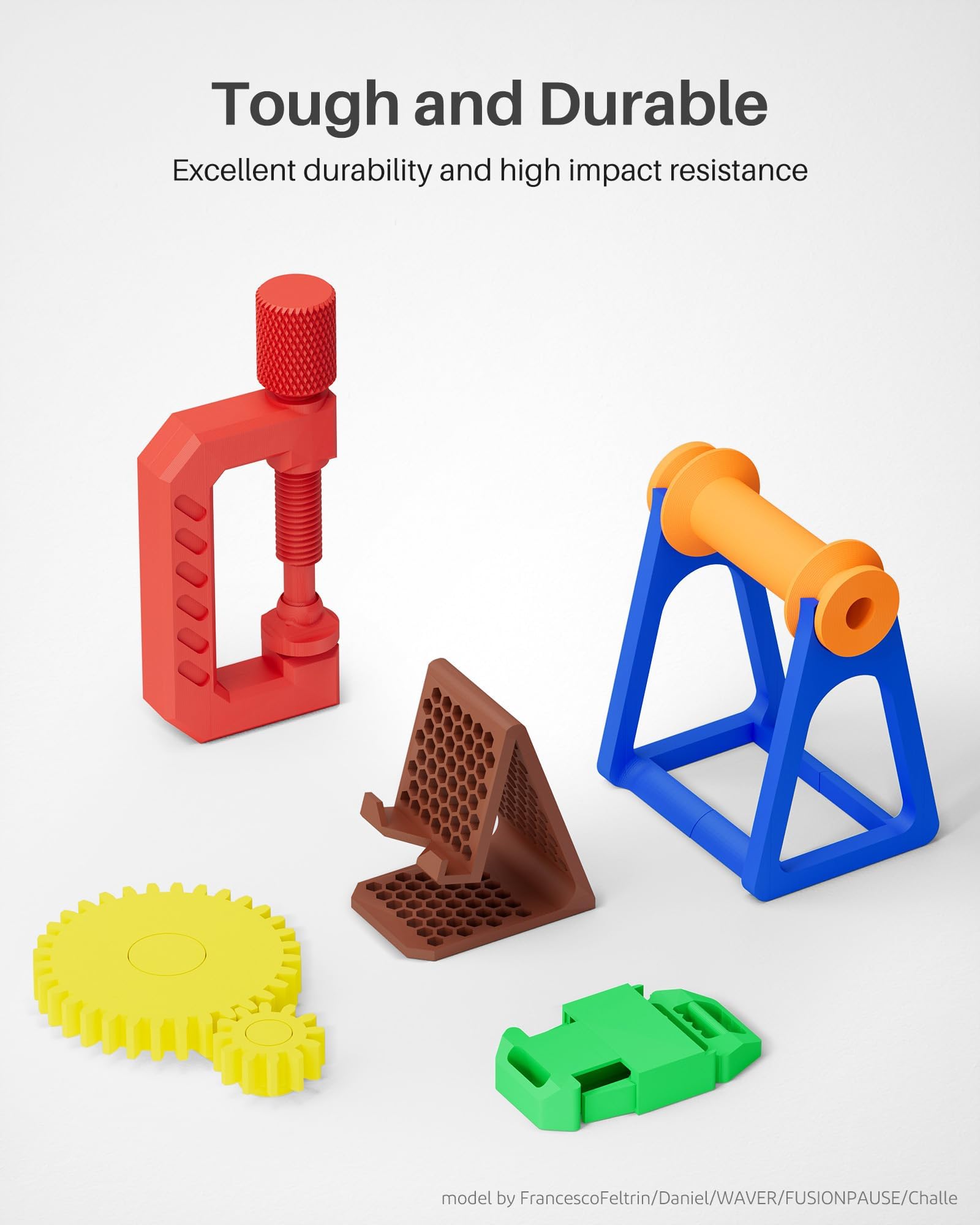 Foto 2 | Filamento Para Impresora 3d Elegoo Petg De 1,75 Mm, Verde, 1 Kg - Venta Internacional.