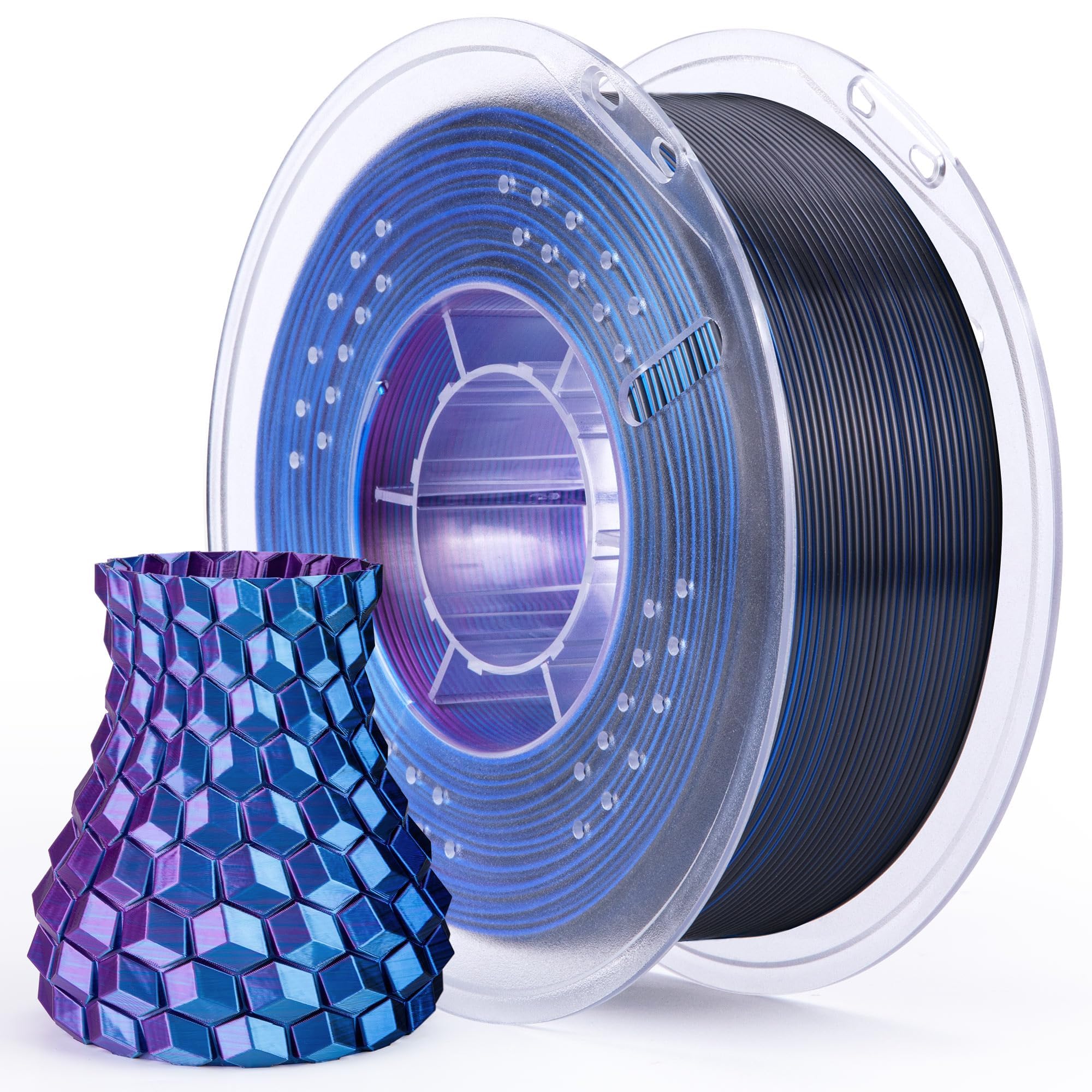 Filamento Para Impresora 3d Elegoo Silk Pla De Triple Color, 1,75 Mm - Venta Internacional.