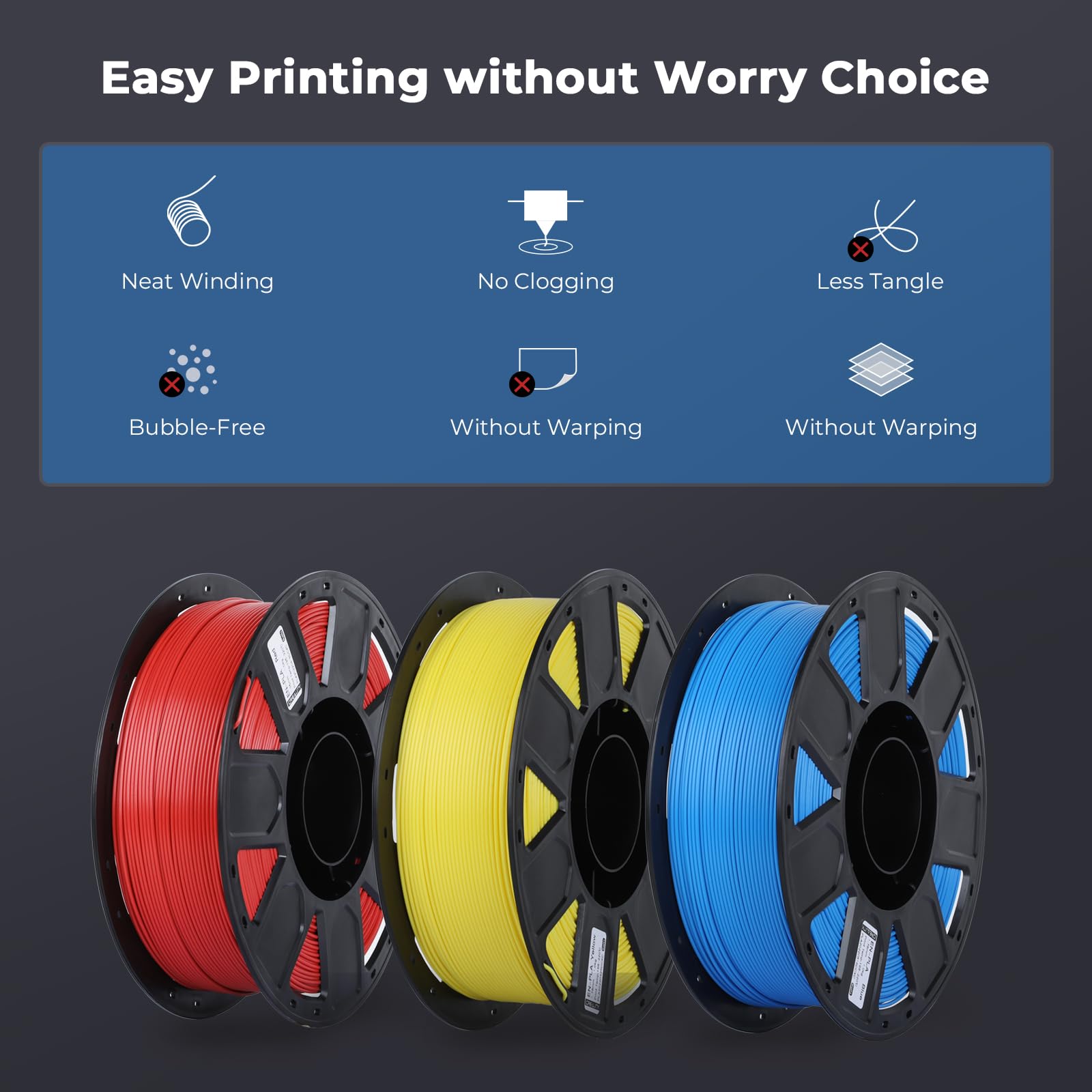 Foto 3 pulgar | Filamento Para Impresora 3d Creality Ender Pla, 1,75 Mm, 1 Kg, Azul - Venta Internacional.