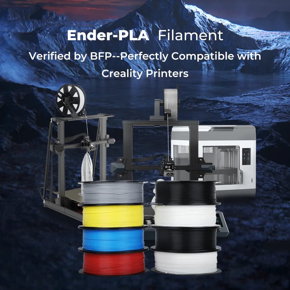 Foto 7 pulgar | Filamento Para Impresora 3d Creality Ender Pla, 1,75 Mm, 1 Kg, Azul - Venta Internacional.
