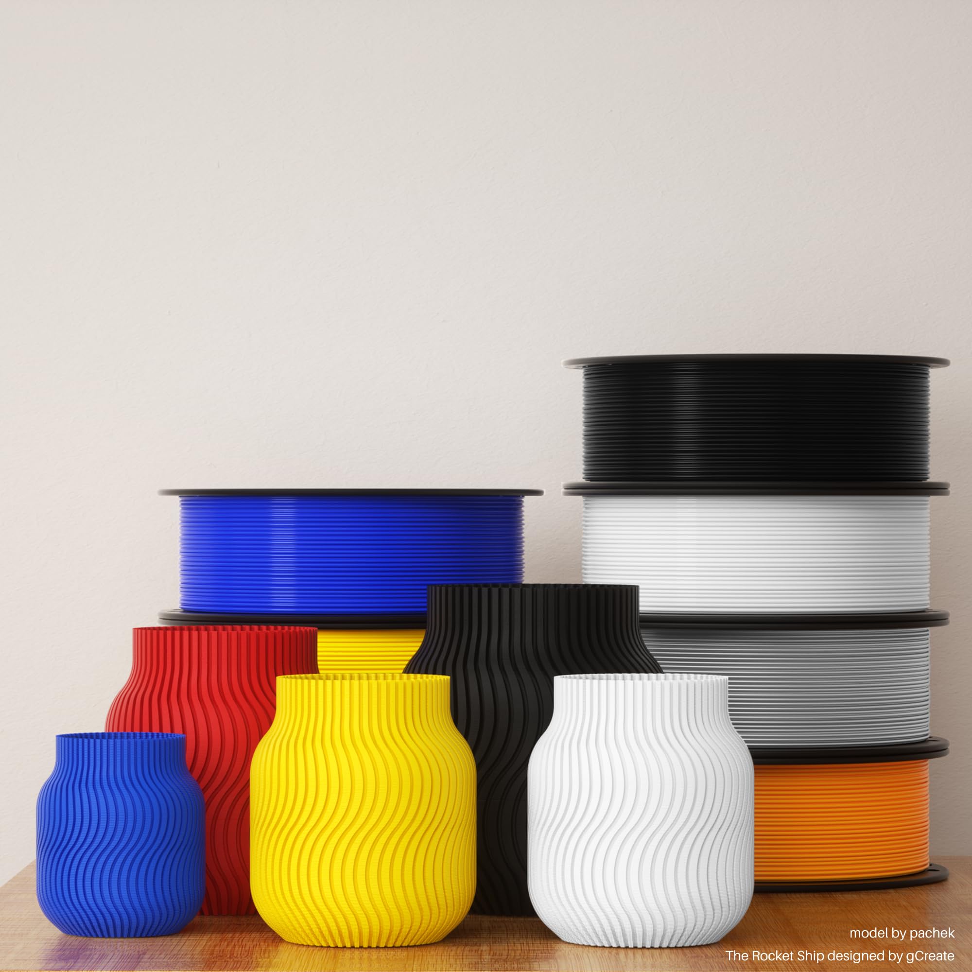 Foto 8 pulgar | Filamento Para Impresora 3d Elegoo Rapid Petg 1.75 Mm 250 G 8 Colores - Venta Internacional.