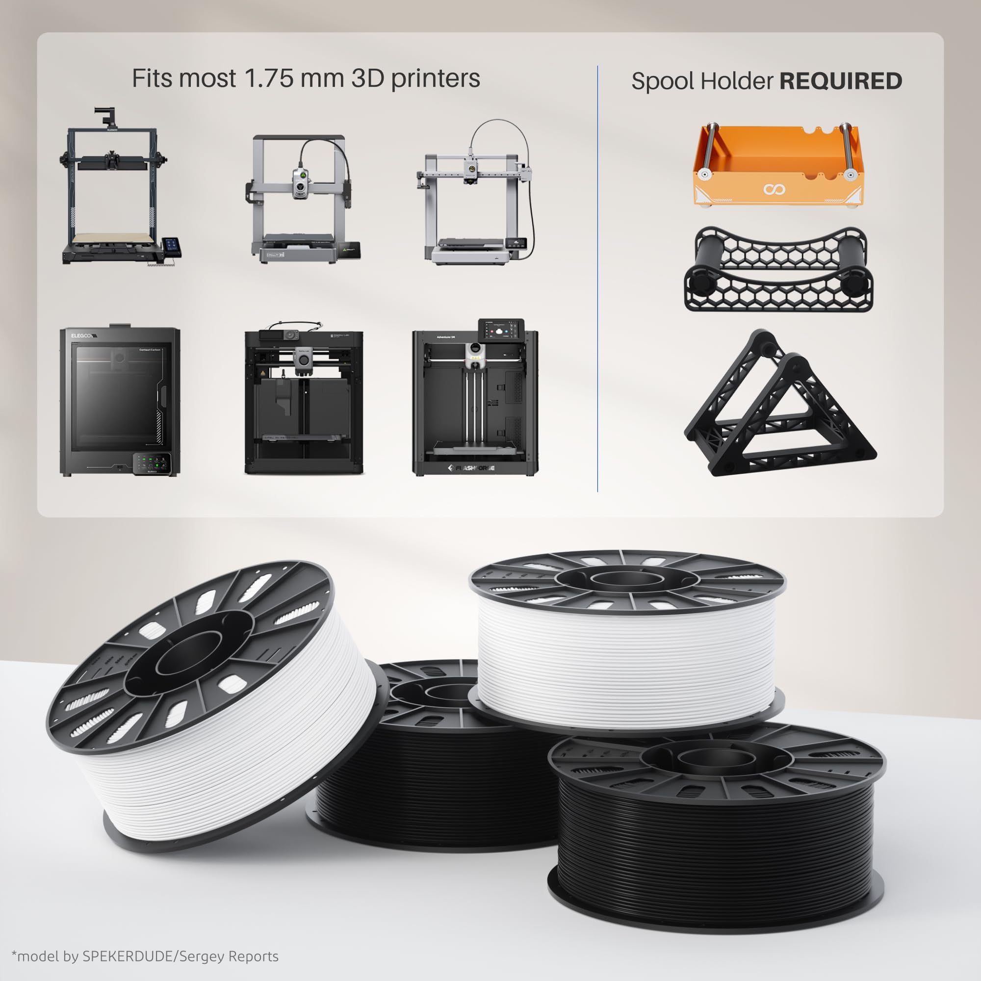 Foto 8 pulgar | Filamento Para Impresora 3d Elegoo Rapid Petg, 1,75 Mm, Negro, 3 Kg - Venta Internacional.