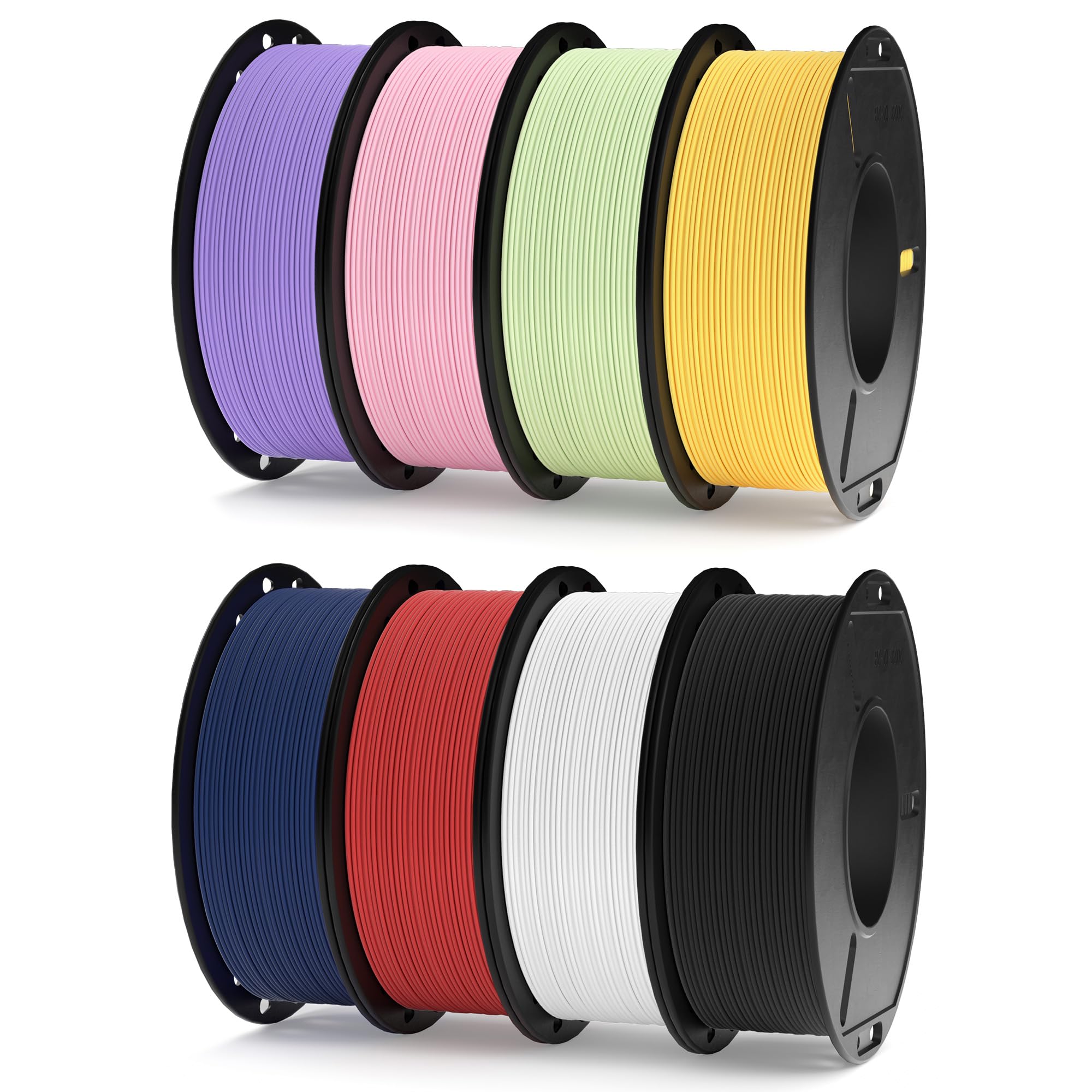 Filamento Para Impresora 3d Elegoo Mate Pla De 1,75 Mm, 8 Colores, 2 Kg - Venta Internacional.