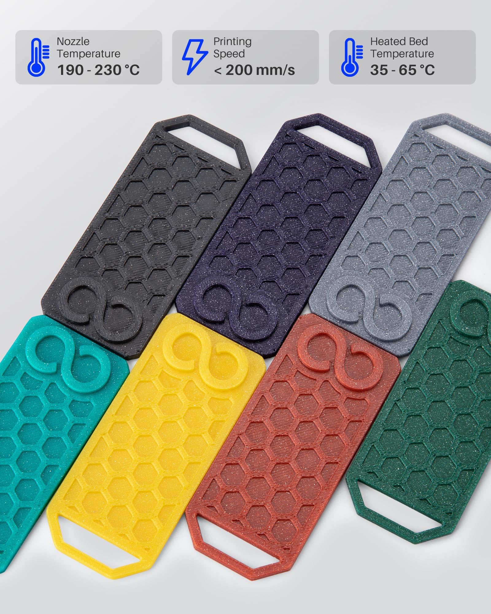 Foto 6 pulgar | Filamento Para Impresora 3d Elegoo Pla Sparkle Purplish Grey, 1 Kg - Venta Internacional.