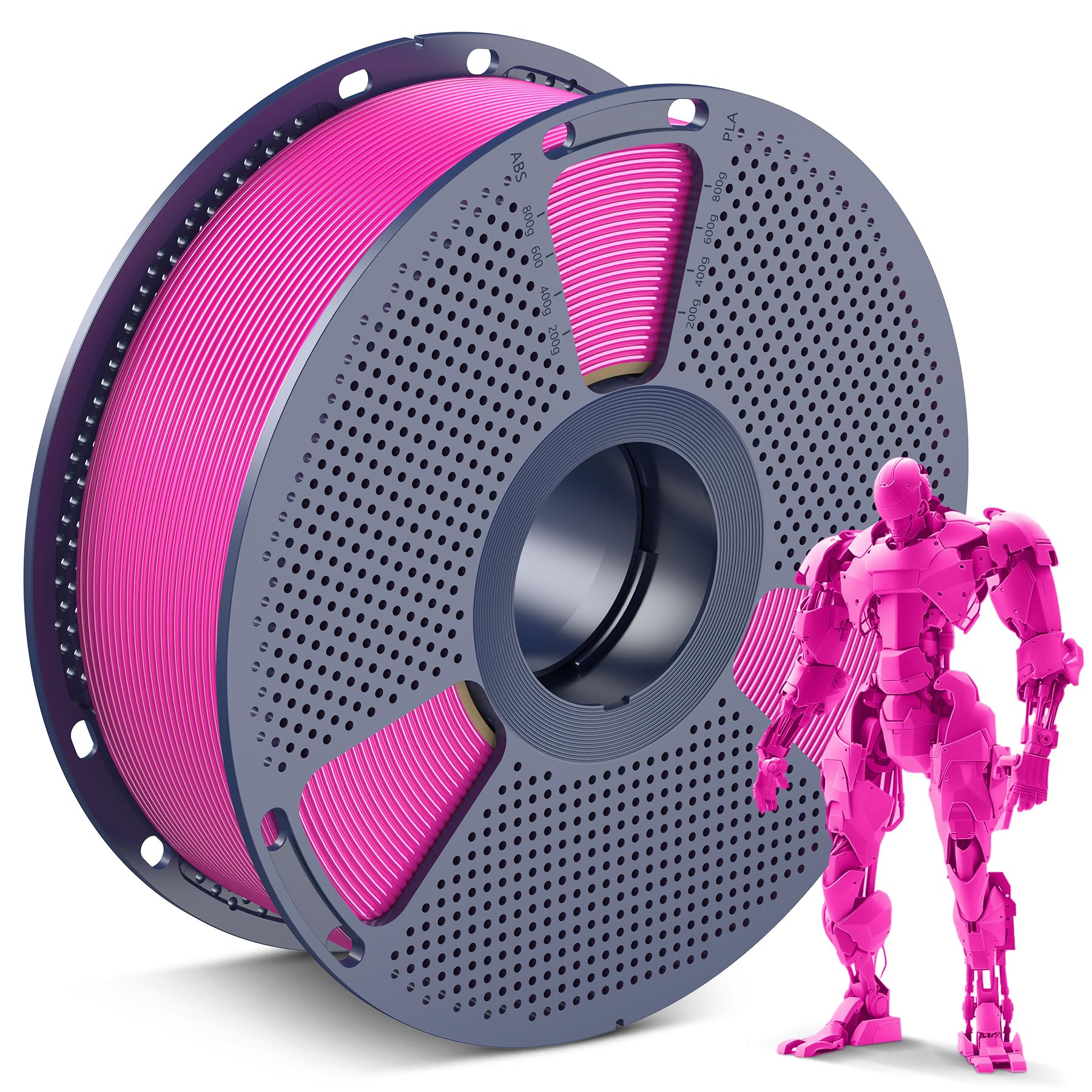Filamento Para Impresora 3d Sunlu Pla, 1,75 Mm, 1 Kg, Rojo Magenta - Venta Internacional.
