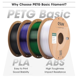 Foto 5 | Filamento Para Impresora 3d Esun Petg De 1 75 Mm Bobina De 1 Kg Blanco Sólido - Venta Internacional.