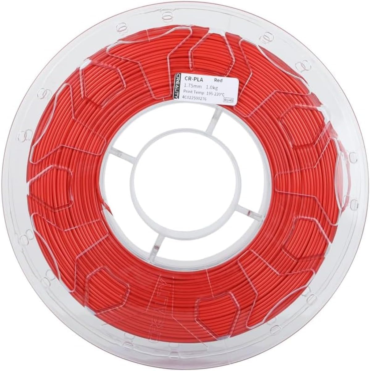 Foto 3 pulgar | Filamento Pla 1.75mm Rojo Para Impresora 3d Fdm | 1kg Alta Precisión ±0.03mm | Ecológico Y Sin Enredos