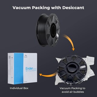 Foto 3 | Filamento Pla 1.75mm Negro 1kg Para Impresora 3d Fdm | Impresión Suave Y Sin Enredos