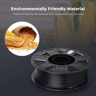 Foto 4 | Filamento Pla 1.75mm Negro 1kg Para Impresora 3d Fdm | Impresión Suave Y Sin Enredos