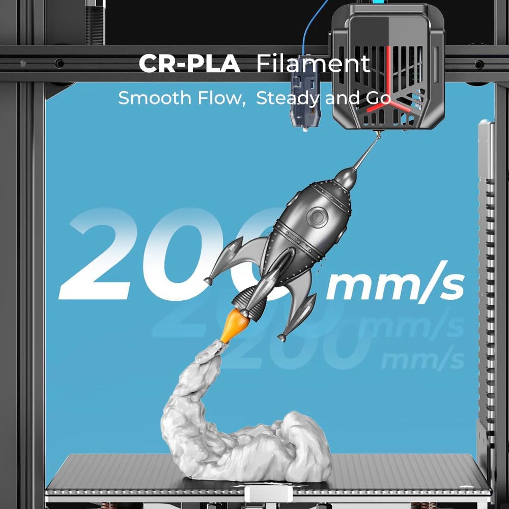 Foto 5 pulgar | Filamento Pla Blanco 1.75mm Creality Cr | 1kg Para Impresora 3d Fdm | Alta Precisión Y Tenacidad
