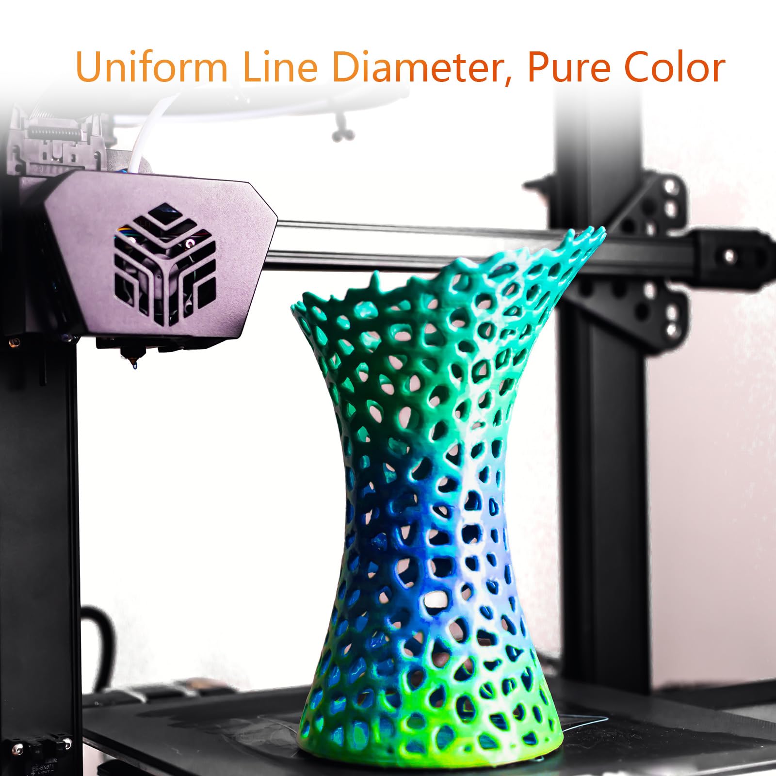 Foto 5 | Filamento Para Impresora 3d Pangda Pla De 1 75 Mm  Multicolor  2 Kg - Venta Internacional.