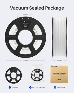Foto 6 | Filamento Para Impresora 3d Elegoo Pla 1 75 Mm 4 Kg Con Ajuste Dimensional - Venta Internacional.