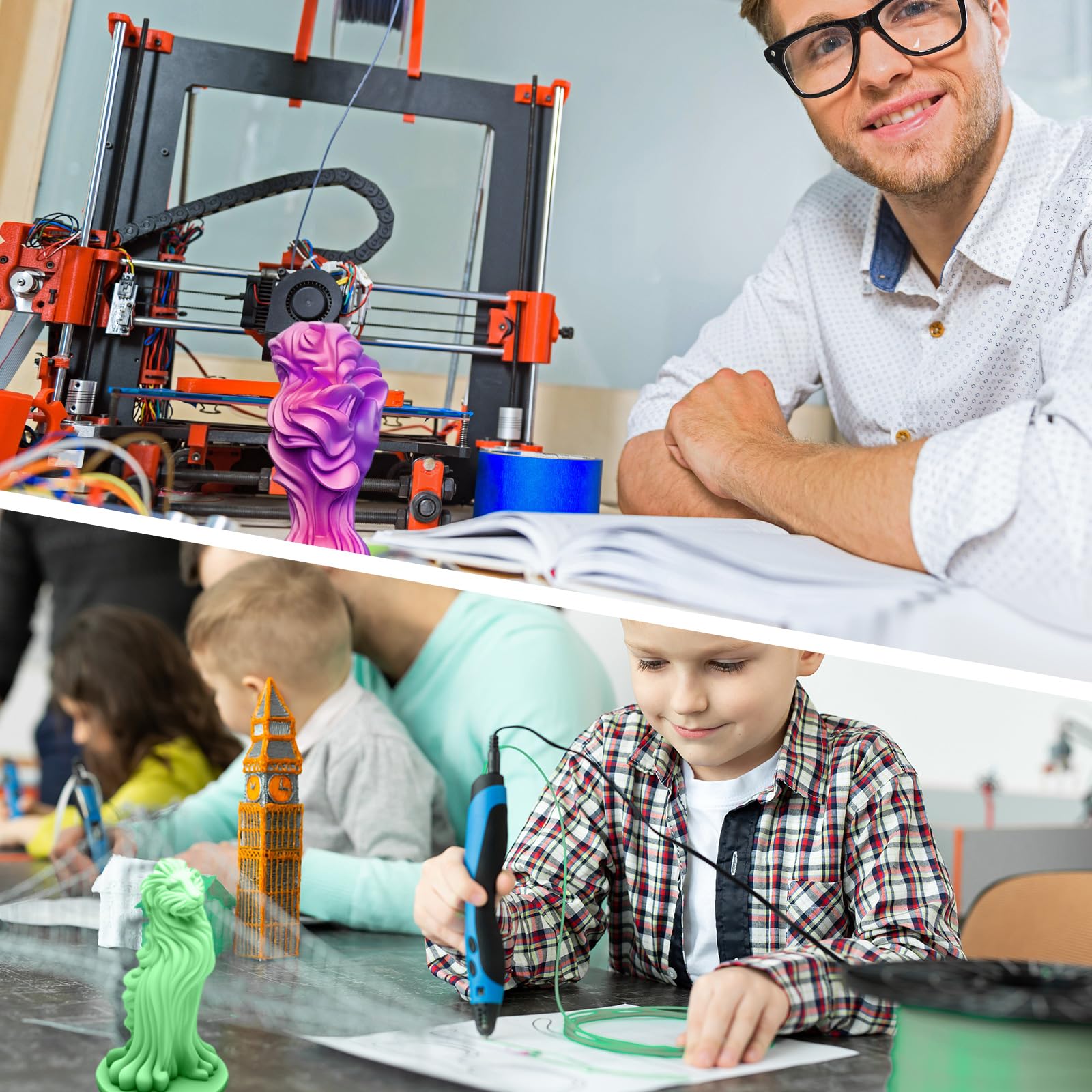 Foto 6 pulgar | Filamento Pangda Multicolor Pla Para Impresora 3d  1 75 Mm Y 1 5 Kg - Venta Internacional.
