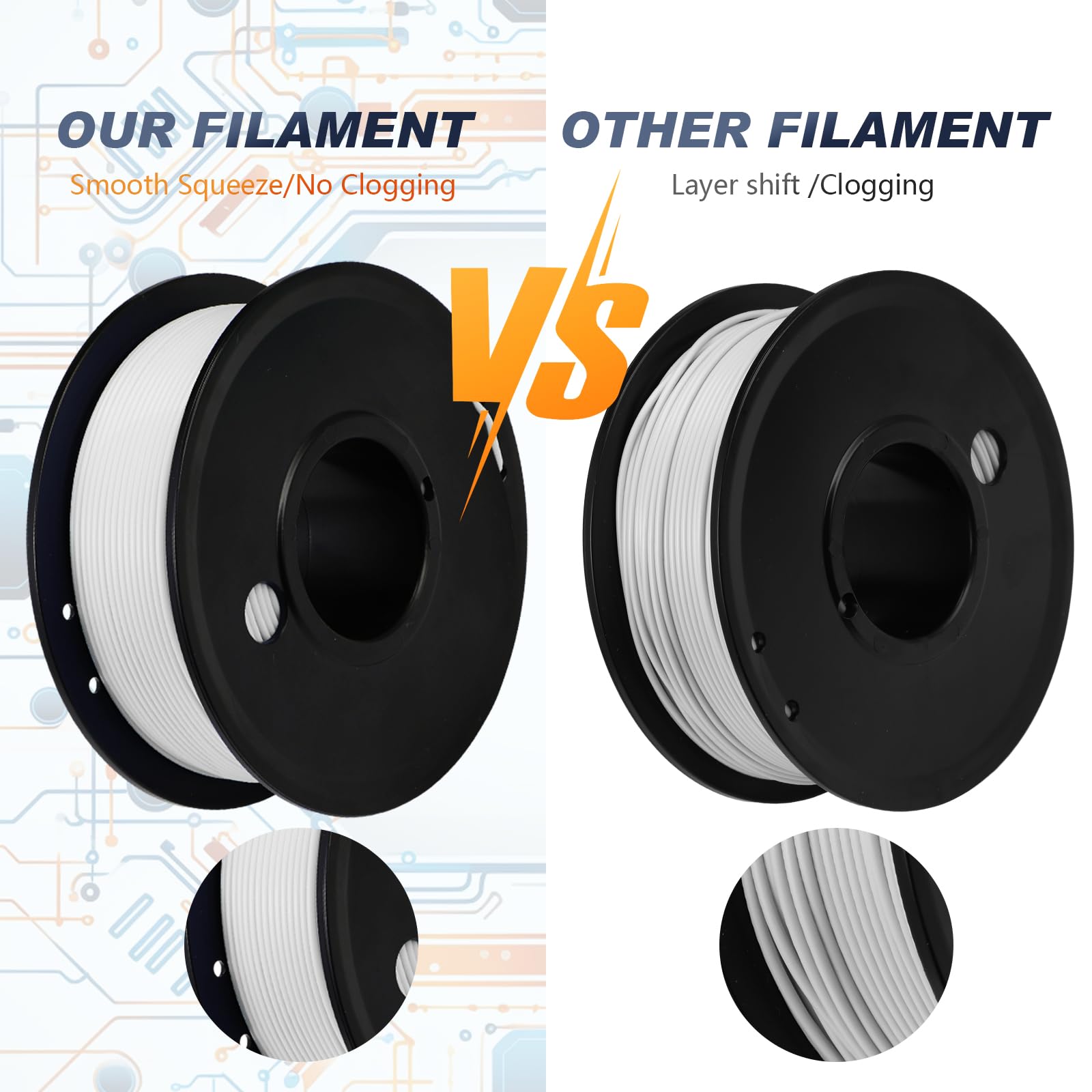Foto 5 | Filamento Pangda Multicolor Pla Para Impresora 3d  1 75 Mm Y 1 5 Kg - Venta Internacional.