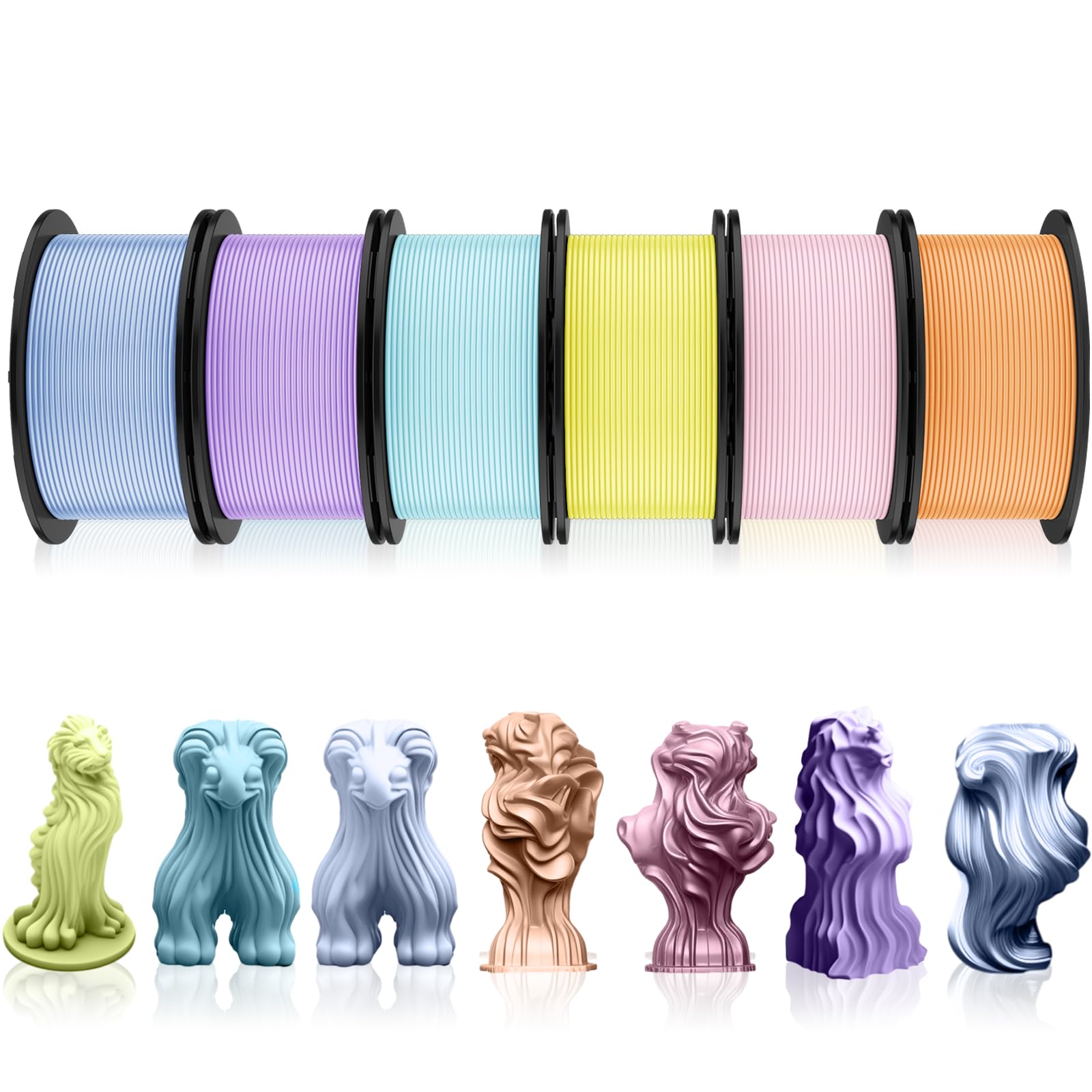 Foto 2 pulgar | Filamento Pangda Multicolor Pla Para Impresora 3d  1 75 Mm Y 1 5 Kg - Venta Internacional.