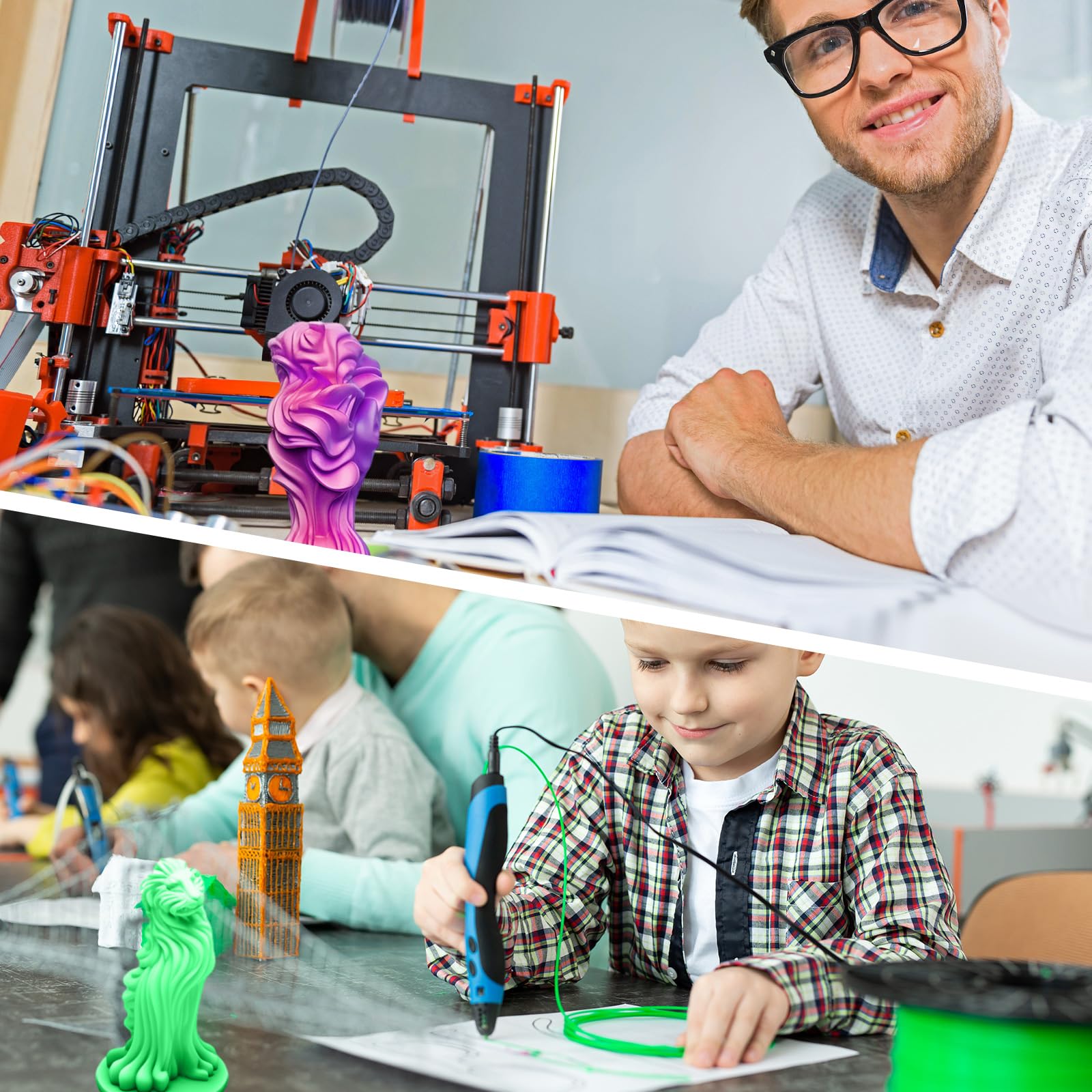 Foto 7 | Filamento Pangda Multicolor Pla Para Impresora 3d  1 75 Mm Y 1 5 Kg - Venta Internacional.