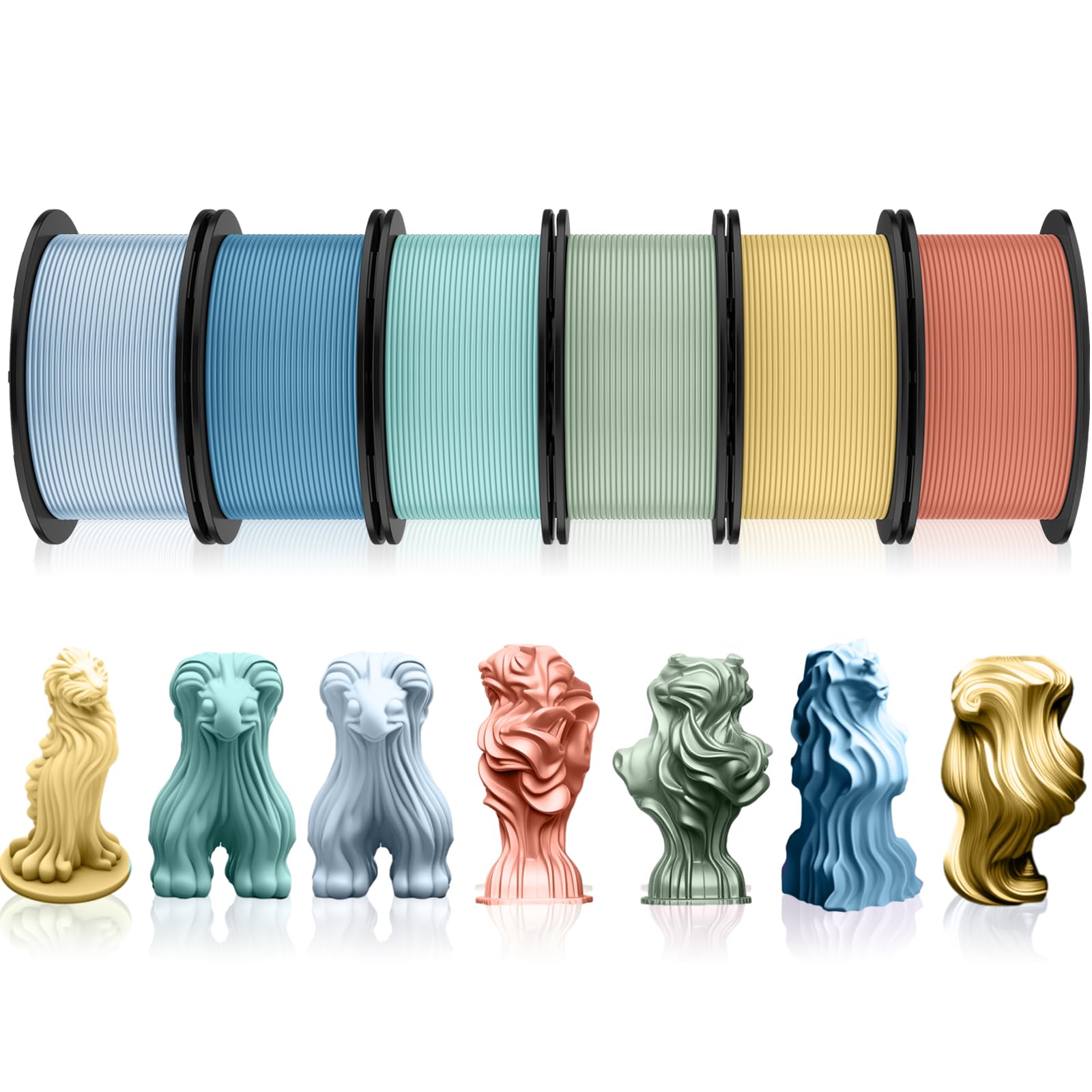 Foto 2 pulgar | Filamento Pangda Multicolor Pla Para Impresora 3d  1 75 Mm Y 1 5 Kg - Venta Internacional.